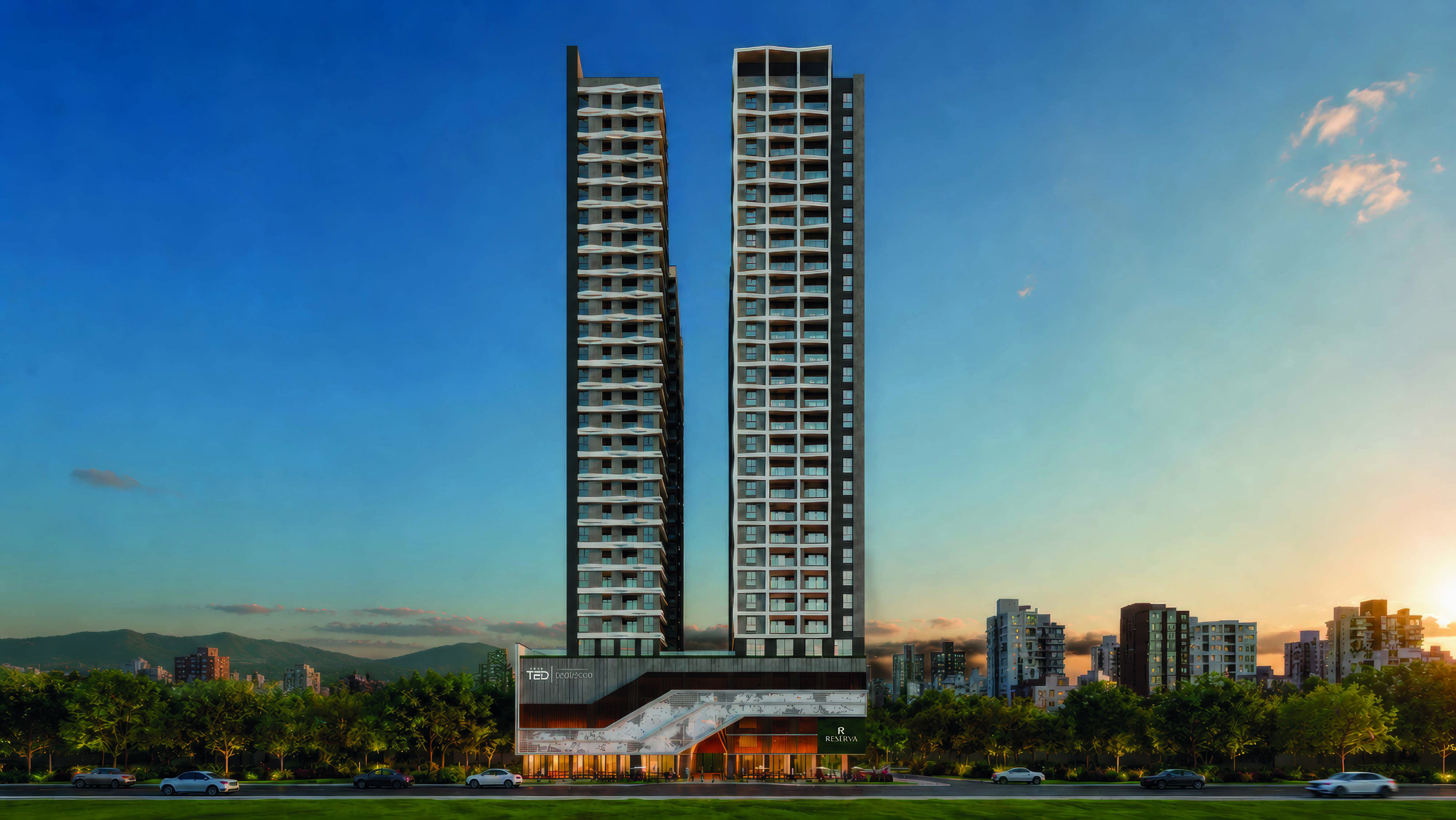 Reserva Tedesco & Mensch — fachada, Grupo TED, Jardim Dourado, Porto Belo SC