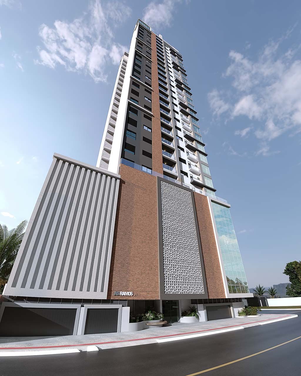 Residencial Tarumã — fachada e renders 1, AS Ramos Empreendimentos, Balneário Perequê, Porto Belo SC Residencial Tarumã — fachada e renders 1, AS Ramos Empreendimentos, Balneário Perequê, Porto Belo SC