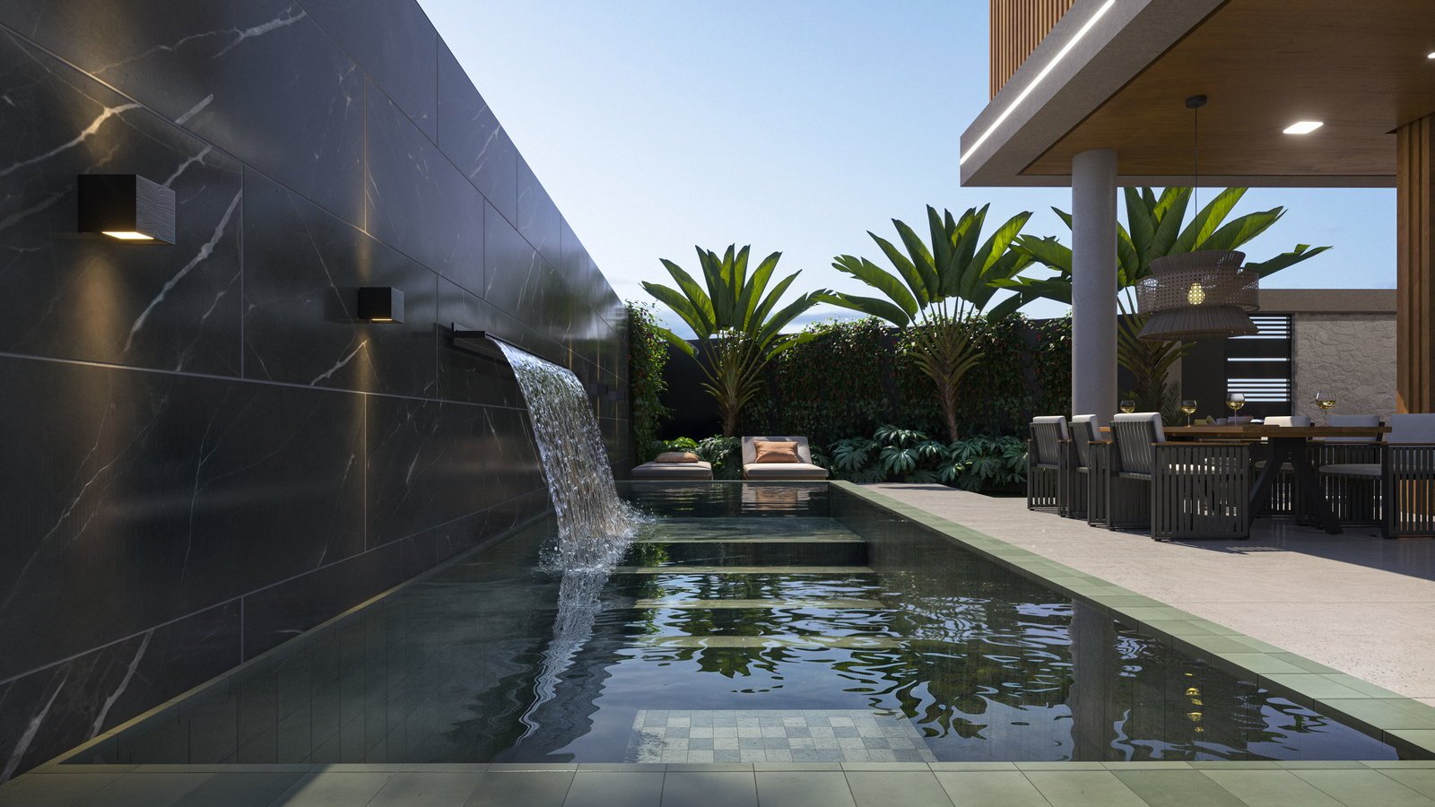 Residencial Voltolini II — construtora casas porto belo casa piscina, Voltolini Construtora, Vila Nova, Porto Belo SC