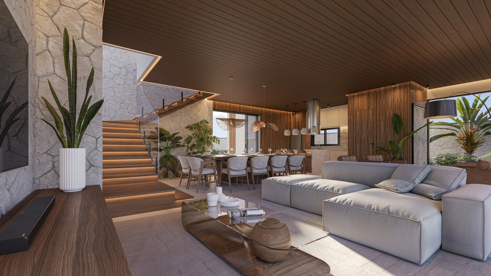 Residencial Voltolini II — living casa, Voltolini Construtora, Vila Nova, Porto Belo SC
