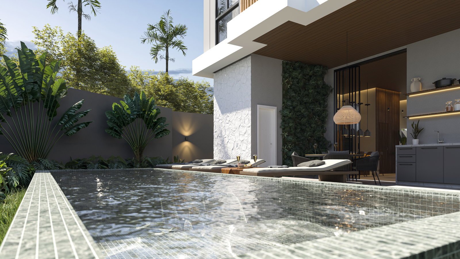 Residencial Voltolini II — piscina casa, Voltolini Construtora, Vila Nova, Porto Belo SC