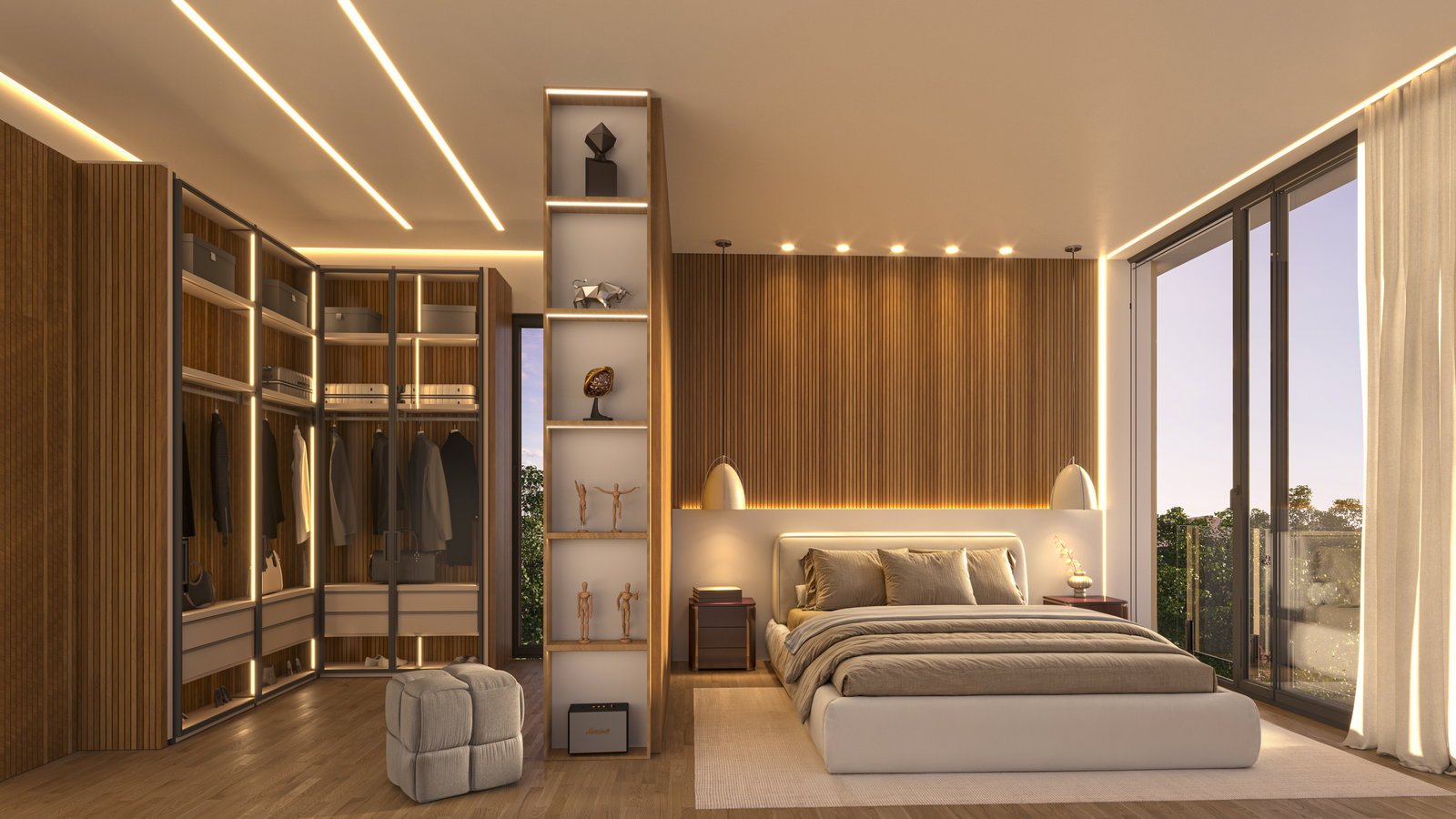 Residencial Voltolini II — suite, Voltolini Construtora, Vila Nova, Porto Belo SC