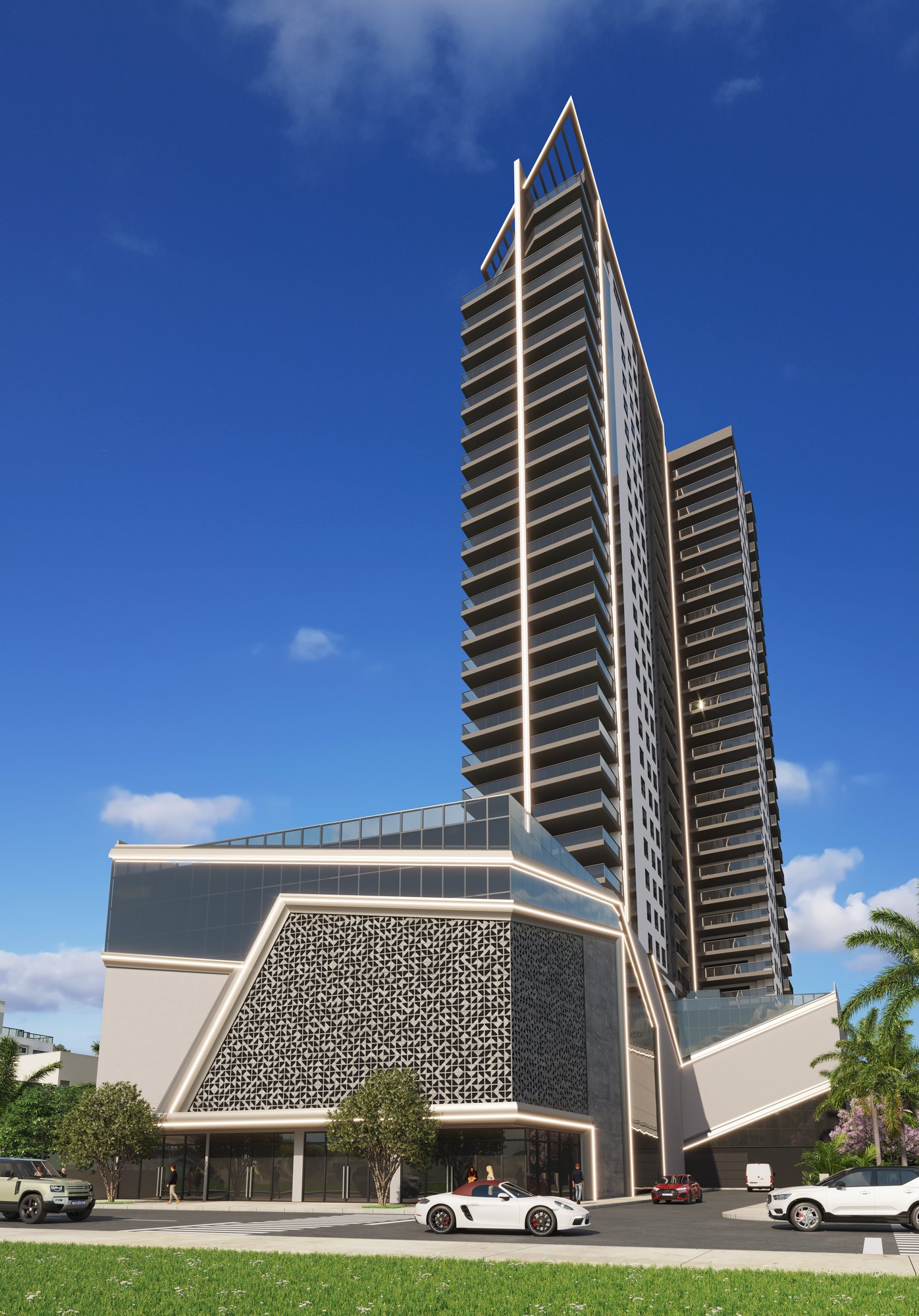 Residenziale Lago Di Como — externa a 2, Santana Construtora, Balneário Perequê, Porto Belo SC