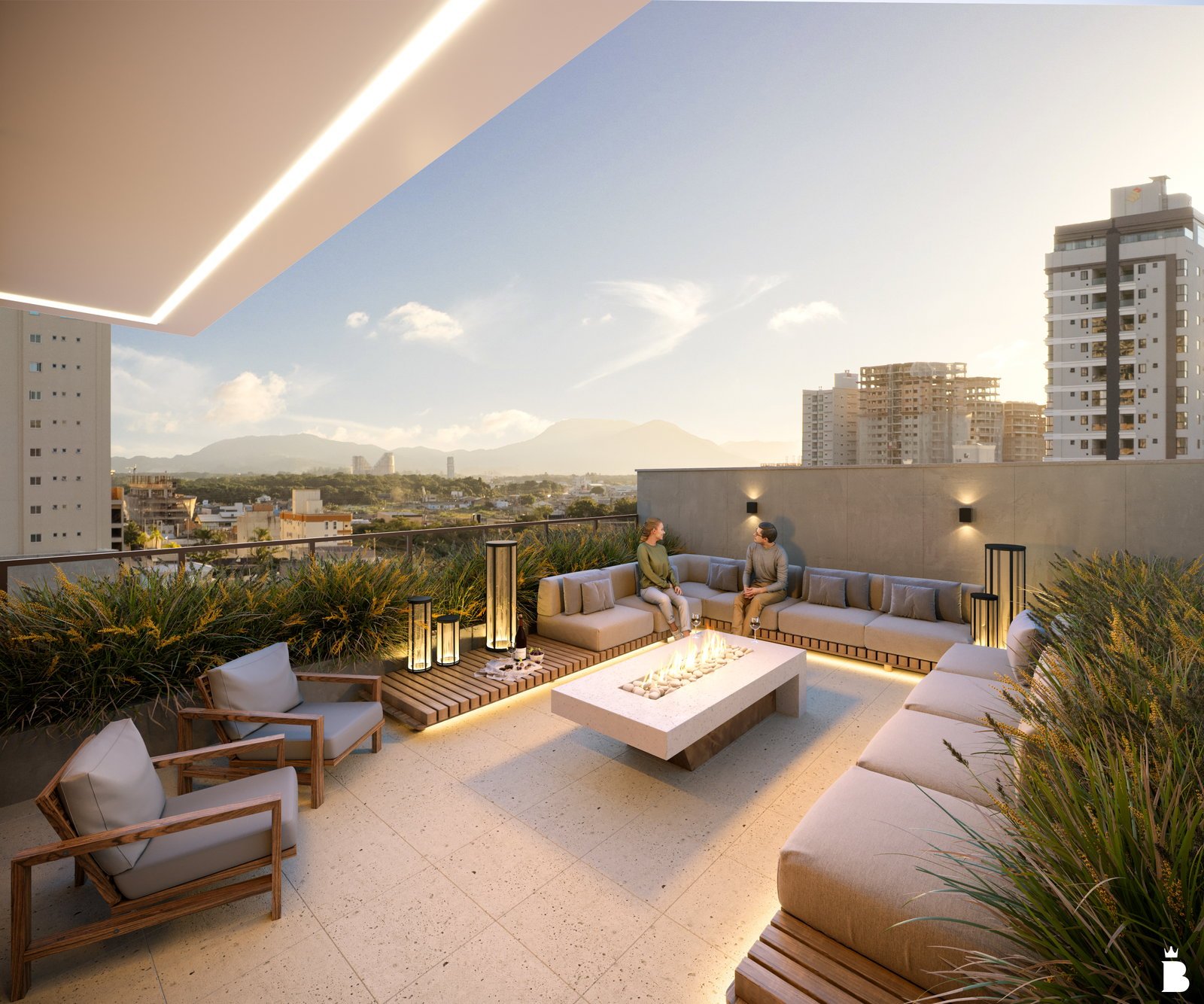 Rising Sun — tower fire place rf, MC Construtora e Incorporadora, Balneário Perequê, Porto Belo SC Rising Sun — tower fire place rf, MC Construtora e Incorporadora, Balneário Perequê, Porto Belo SC