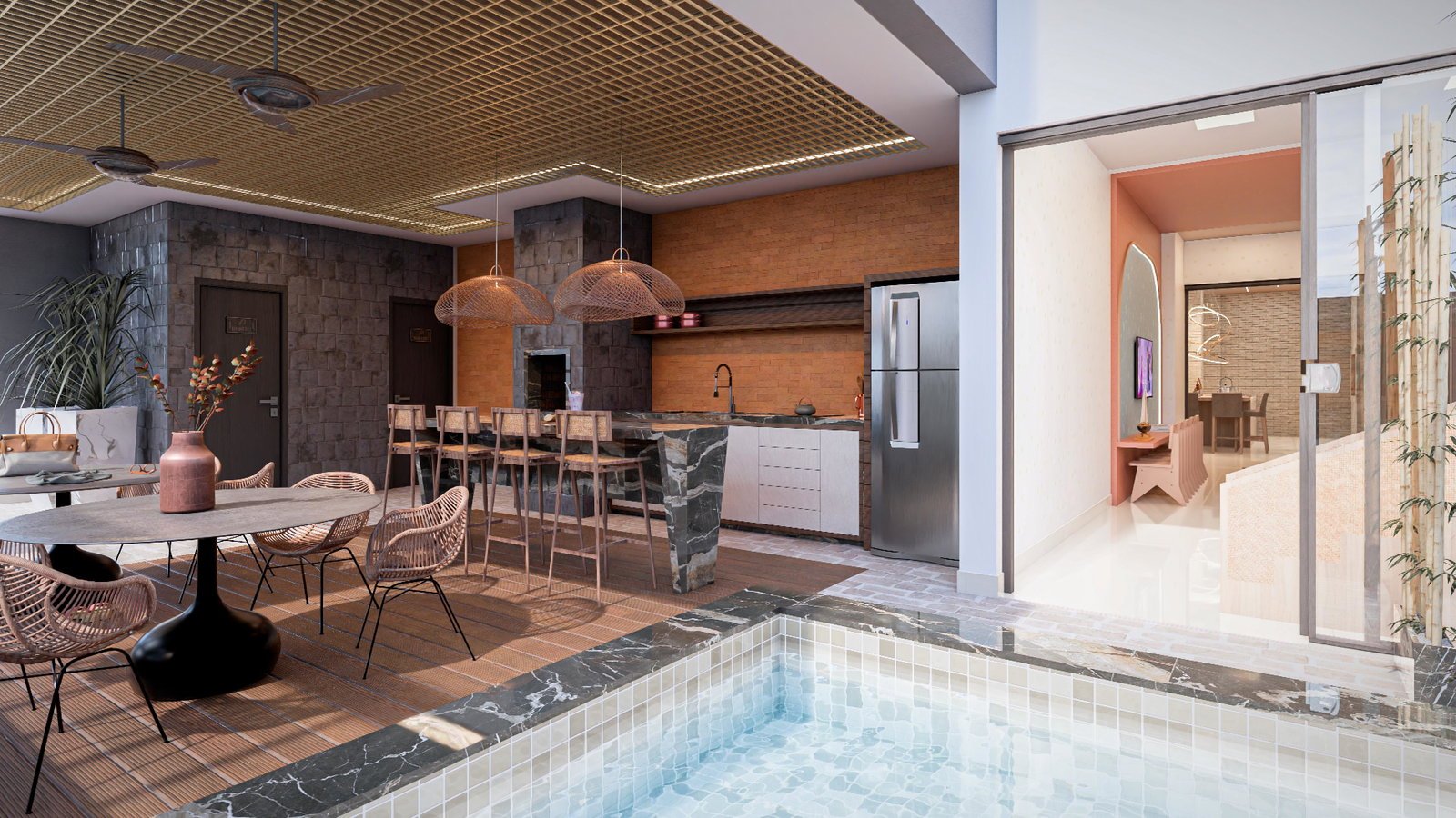 Rivermouth Residence — area de piscina, MARÍTIMA EMPREENDIMENTOS, Balneário Perequê, Porto Belo SC Rivermouth Residence — area de piscina, MARÍTIMA EMPREENDIMENTOS, Balneário Perequê, Porto Belo SC