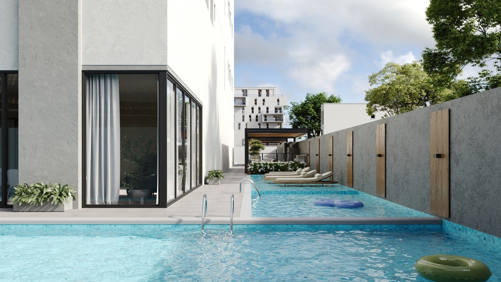Selent Sea View — piscina, Selent GV Construtora e Incorporadora, Balneário Perequê, Porto Belo SC