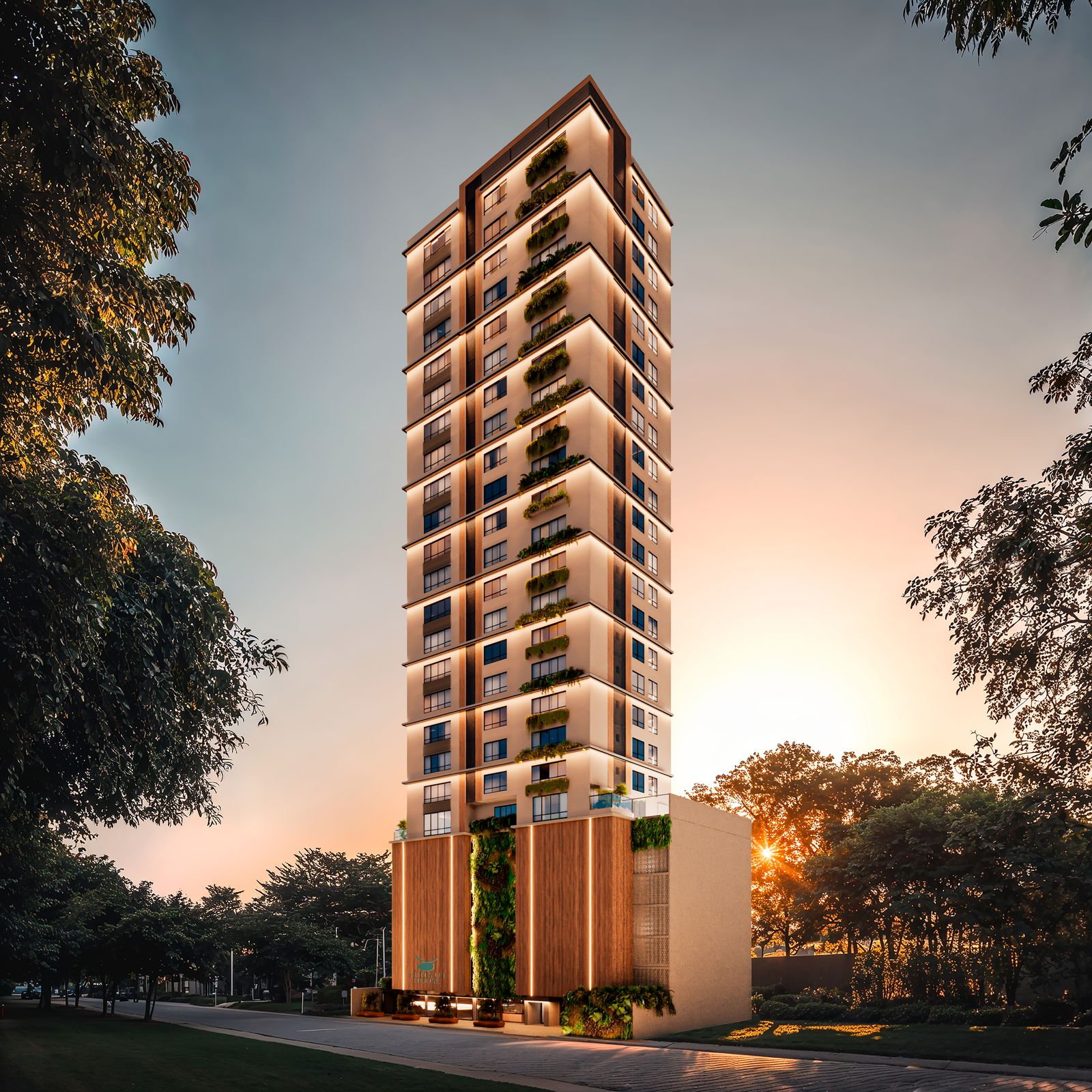 Sensui House — fachada e renders 1, Conrado Empreendimentos, Balneário Perequê, Porto Belo SC Sensui House — fachada e renders 1, Conrado Empreendimentos, Balneário Perequê, Porto Belo SC