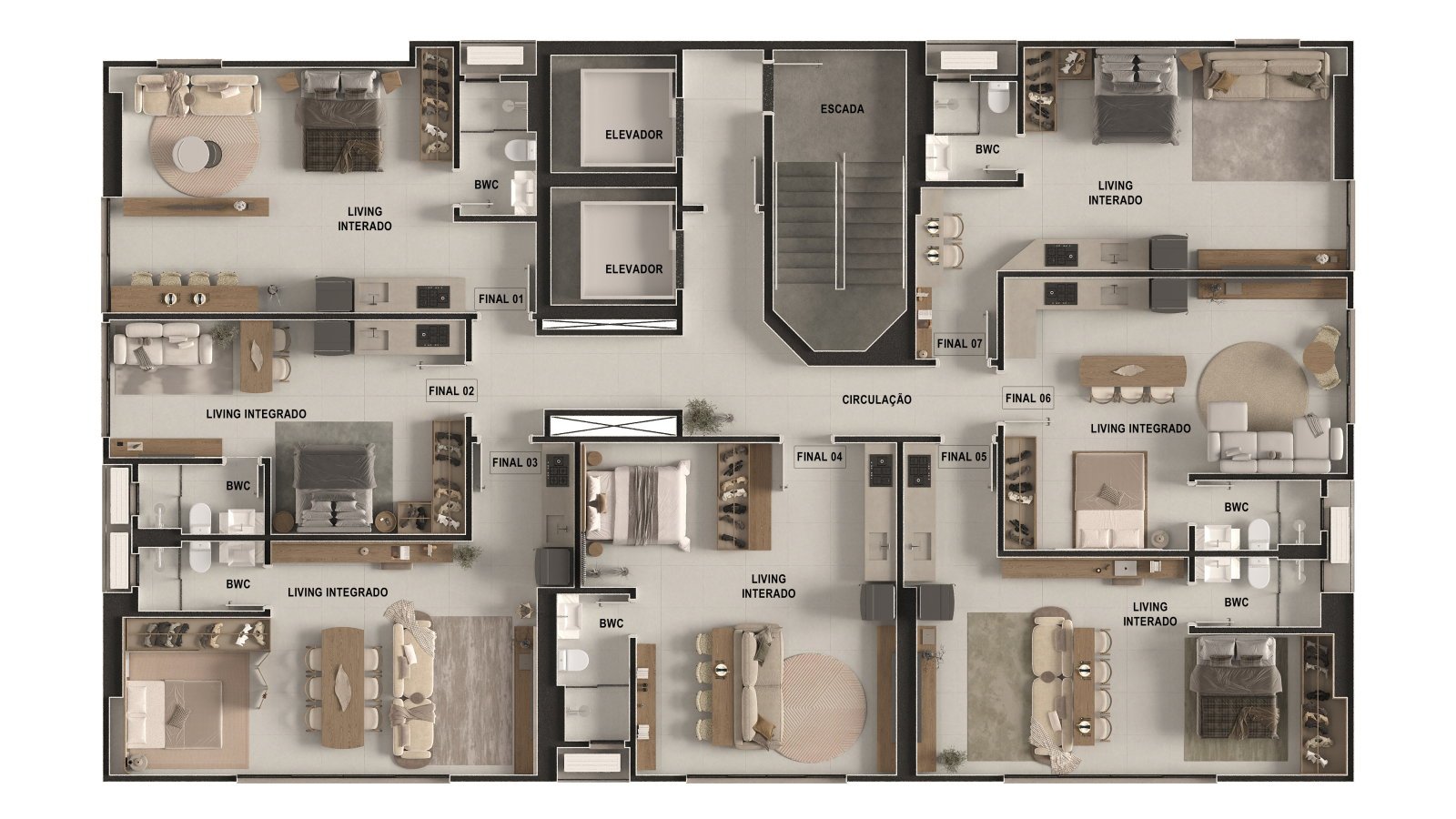 Sensui House — planta e tipologias 2, Conrado Empreendimentos, Balneário Perequê, Porto Belo SC Sensui House — planta e tipologias 2, Conrado Empreendimentos, Balneário Perequê, Porto Belo SC