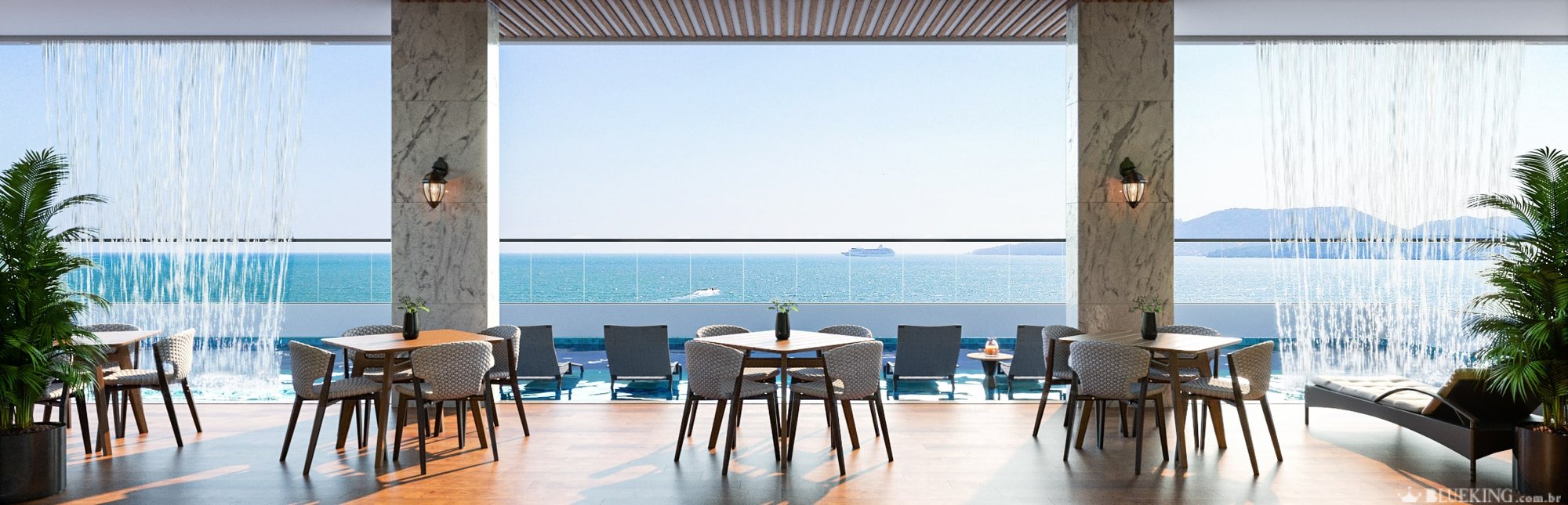 Spazio Marine Residenziale — fachada e renders 11, GR&P Construtora, Balneário Perequê, Porto Belo SC