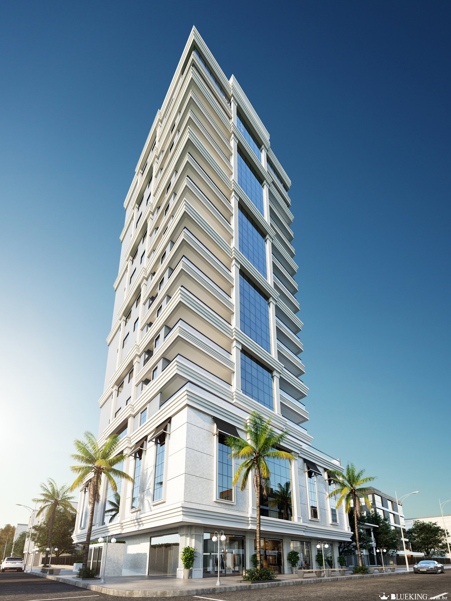 Spazio Marine Residenziale — fachada e renders 2, GR&P Construtora, Balneário Perequê, Porto Belo SC