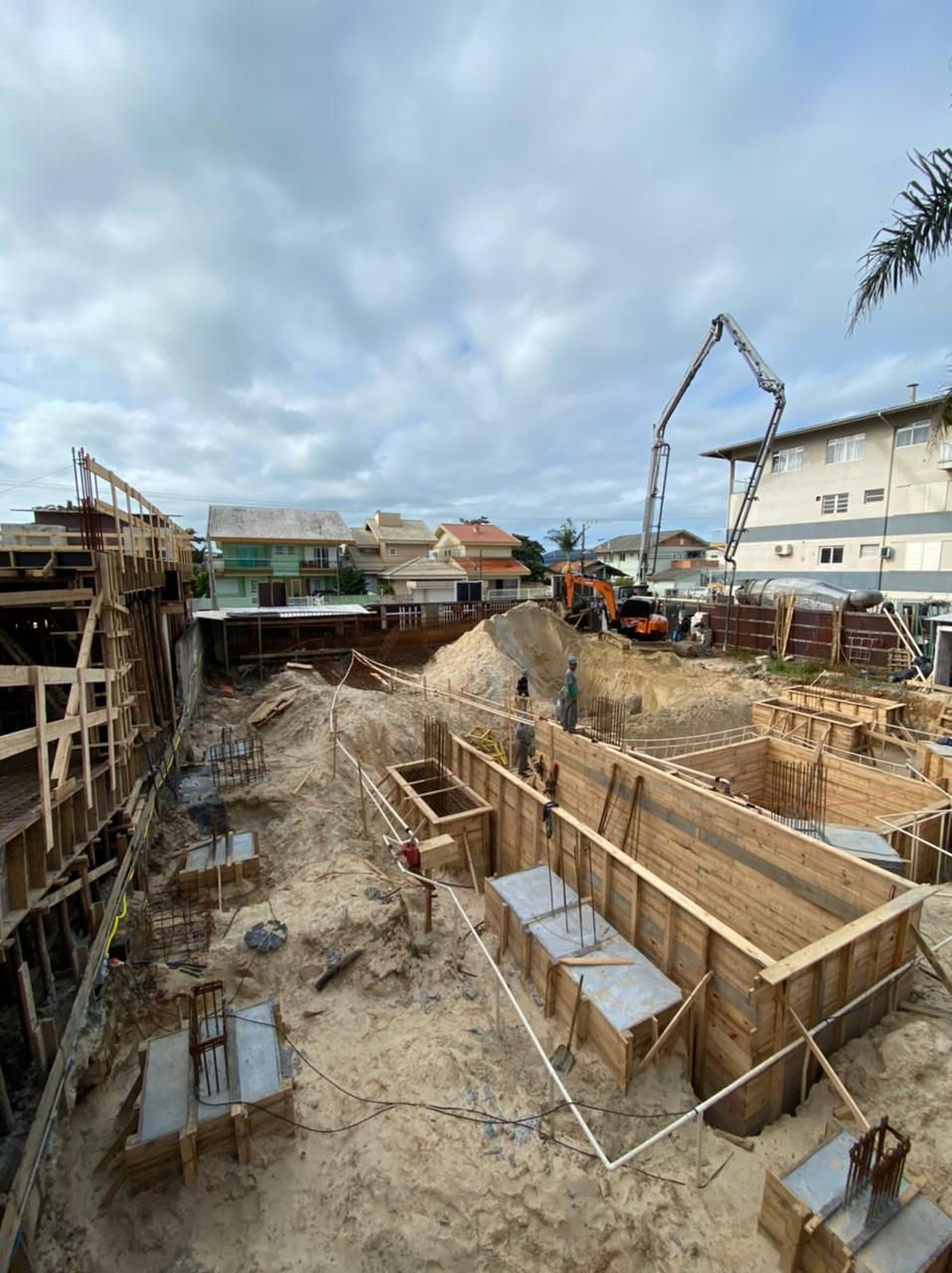 Spazio Marine Residenziale — andamento da obra, GR&P Construtora, Balneário Perequê, Porto Belo SC