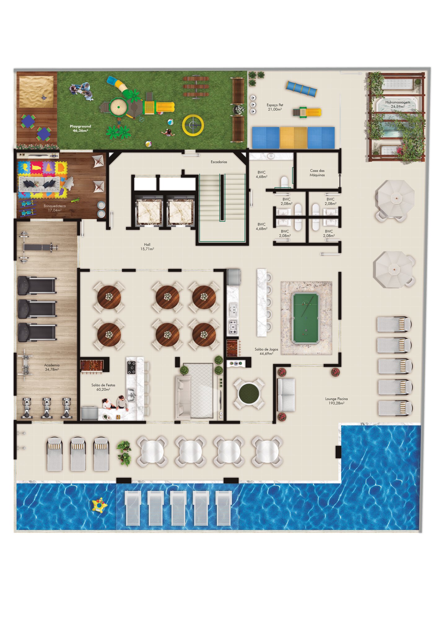 Spazio Marine Residenziale — planta e tipologias 2, GR&P Construtora, Balneário Perequê, Porto Belo SC