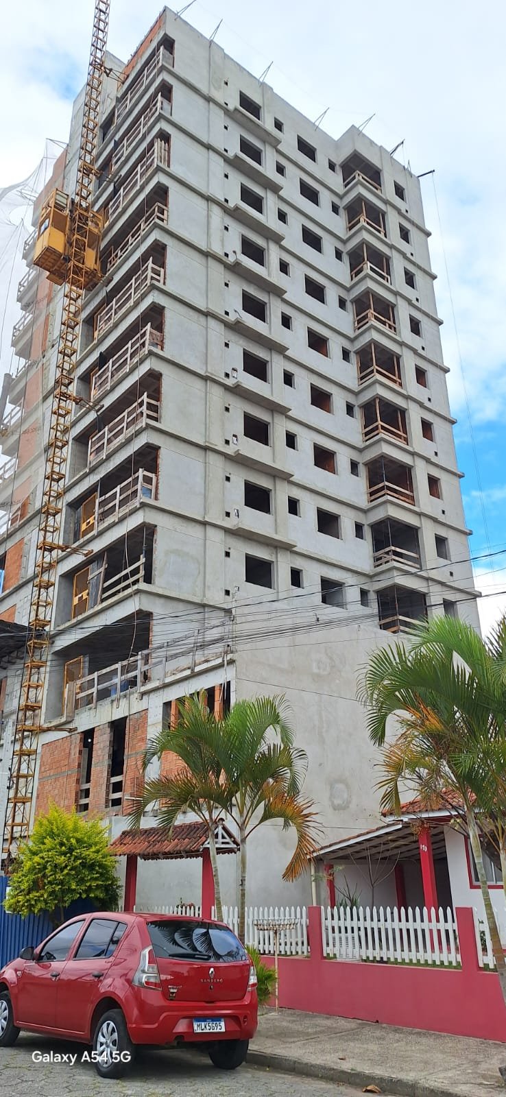 Stelle Marine Residence — reboco externo esquerdo, C. Morgenster Construtora, Balneário Perequê, Porto Belo SC Stelle Marine Residence — reboco externo esquerdo, C. Morgenster Construtora, Balneário Perequê, Porto Belo SC