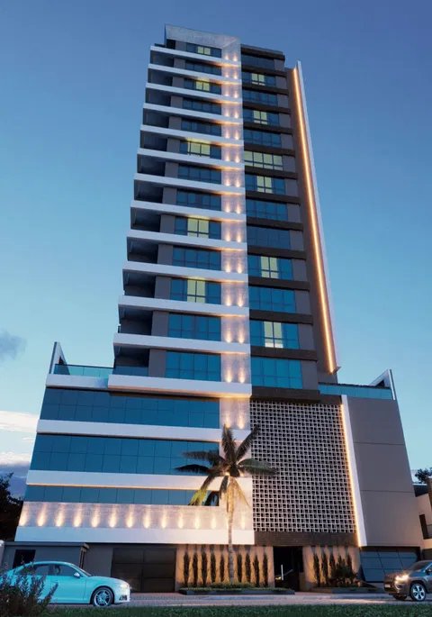 Summer Breeze Residence — fachada e renders 1, ECB Engenharia, Balneário Perequê, Porto Belo SC Summer Breeze Residence — fachada e renders 1, ECB Engenharia, Balneário Perequê, Porto Belo SC