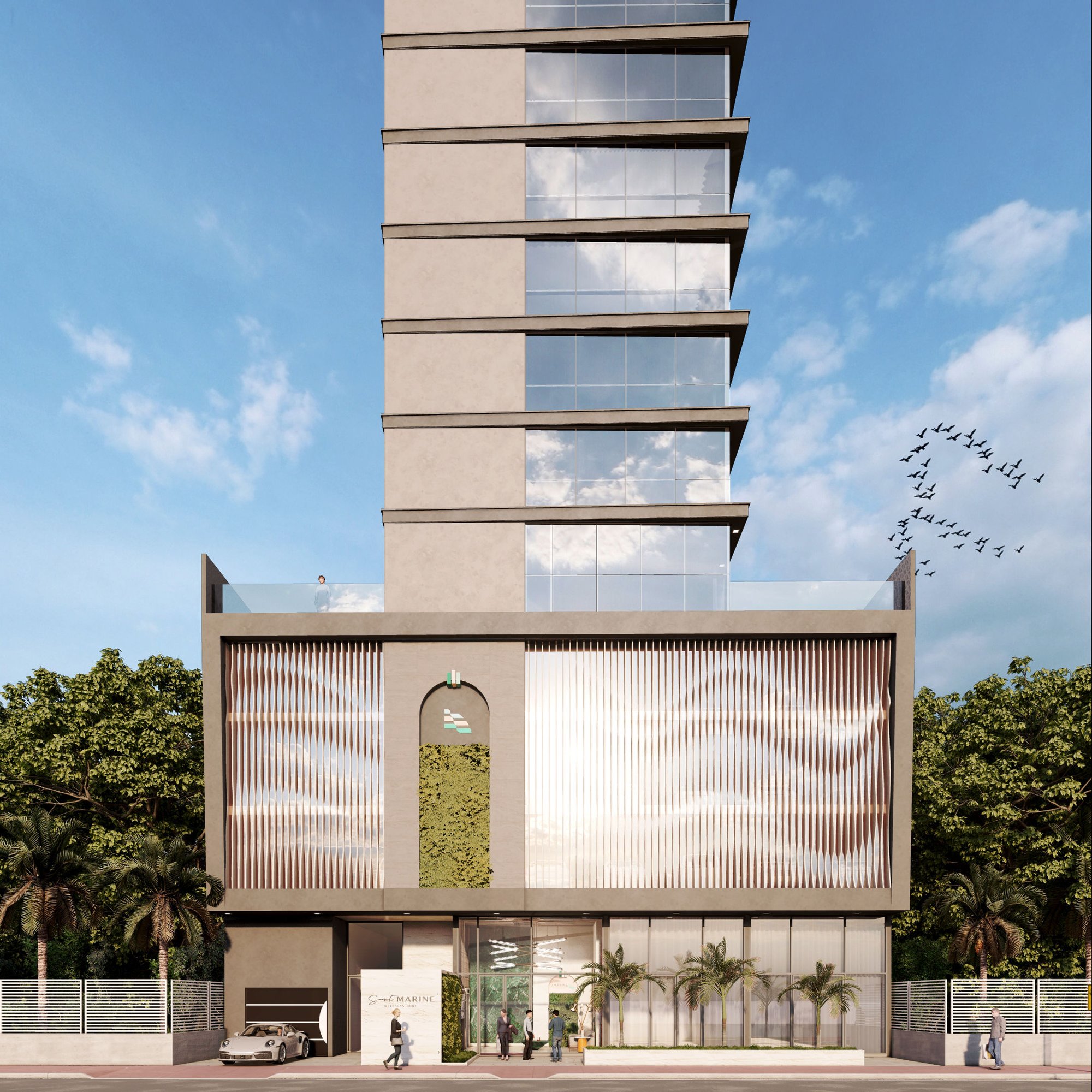 Sunset Marine — fachada e renders 5, Exatus Marine Construtora, Balneário Perequê, Porto Belo SC Sunset Marine — fachada e renders 5, Exatus Marine Construtora, Balneário Perequê, Porto Belo SC