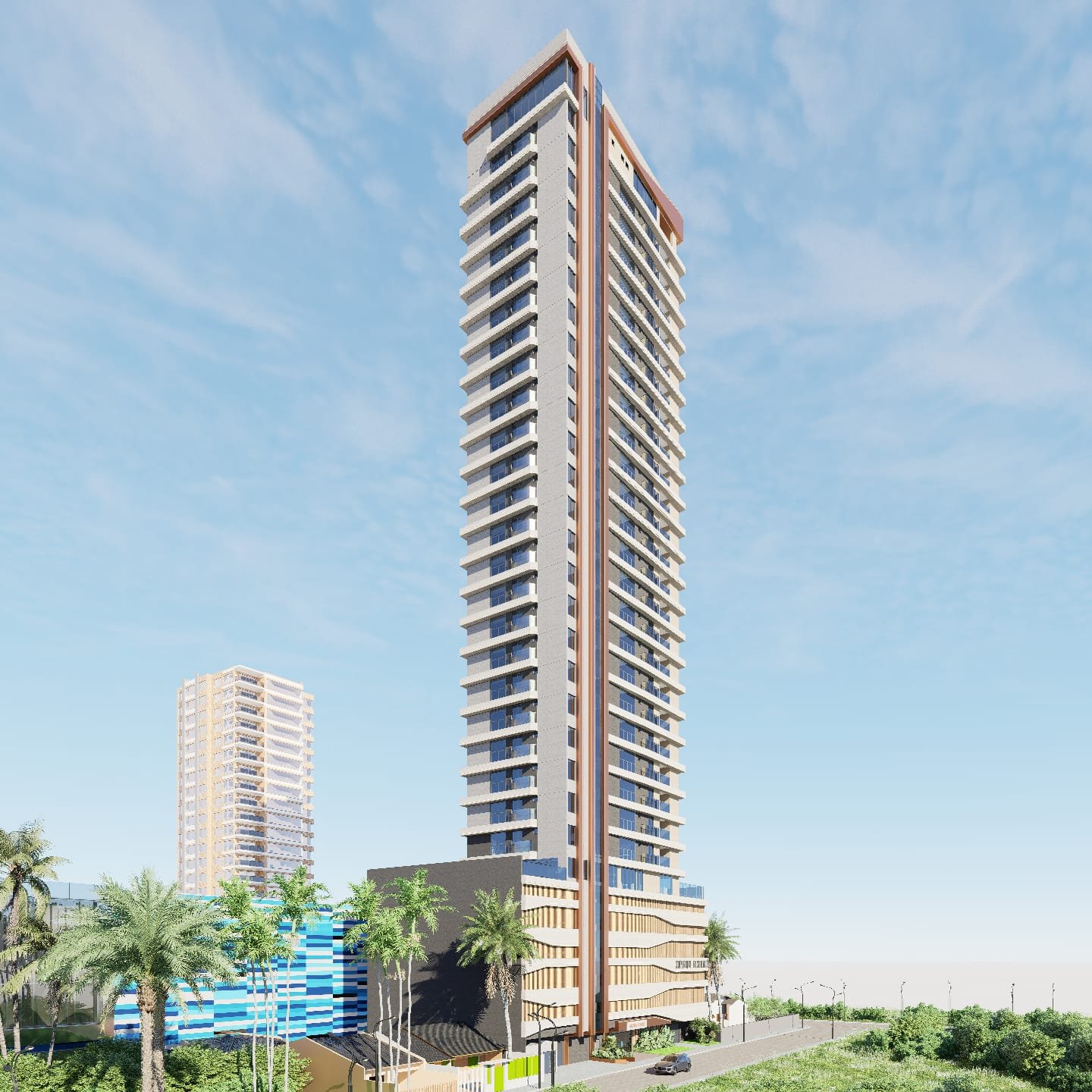 Superiore Residence — fachada e renders 2, Eminence Construtora, Balneário Perequê, Porto Belo SC Superiore Residence — fachada e renders 2, Eminence Construtora, Balneário Perequê, Porto Belo SC