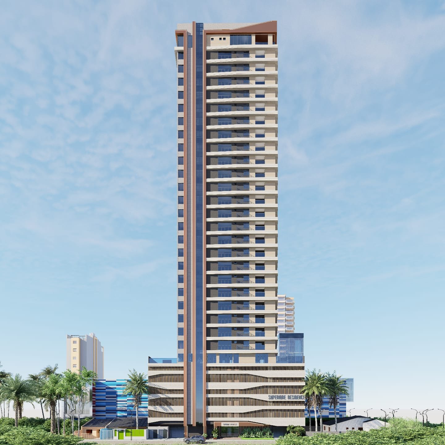 Superiore Residence — fachada e renders 3, Eminence Construtora, Balneário Perequê, Porto Belo SC Superiore Residence — fachada e renders 3, Eminence Construtora, Balneário Perequê, Porto Belo SC