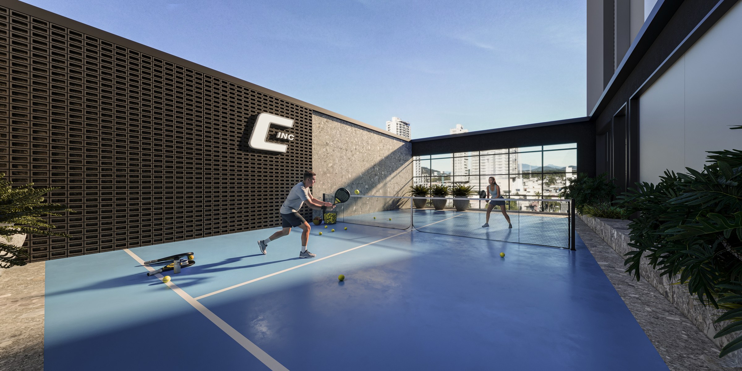 Terra Tower — quadra esportiva