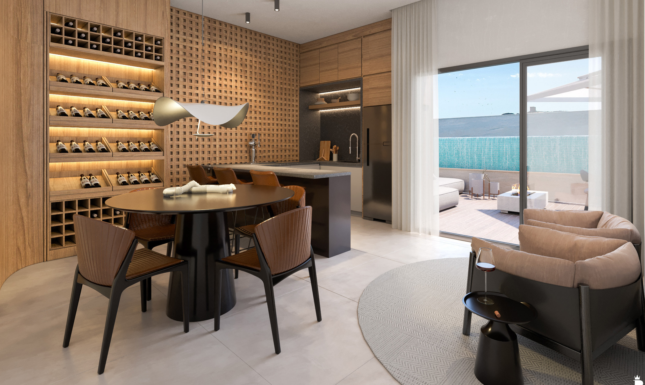 The Plaza Residence — Espaço gourmet, G Construtora, Balneário Perequê, Porto Belo SC The Plaza Residence — Espaço gourmet, G Construtora, Balneário Perequê, Porto Belo SC