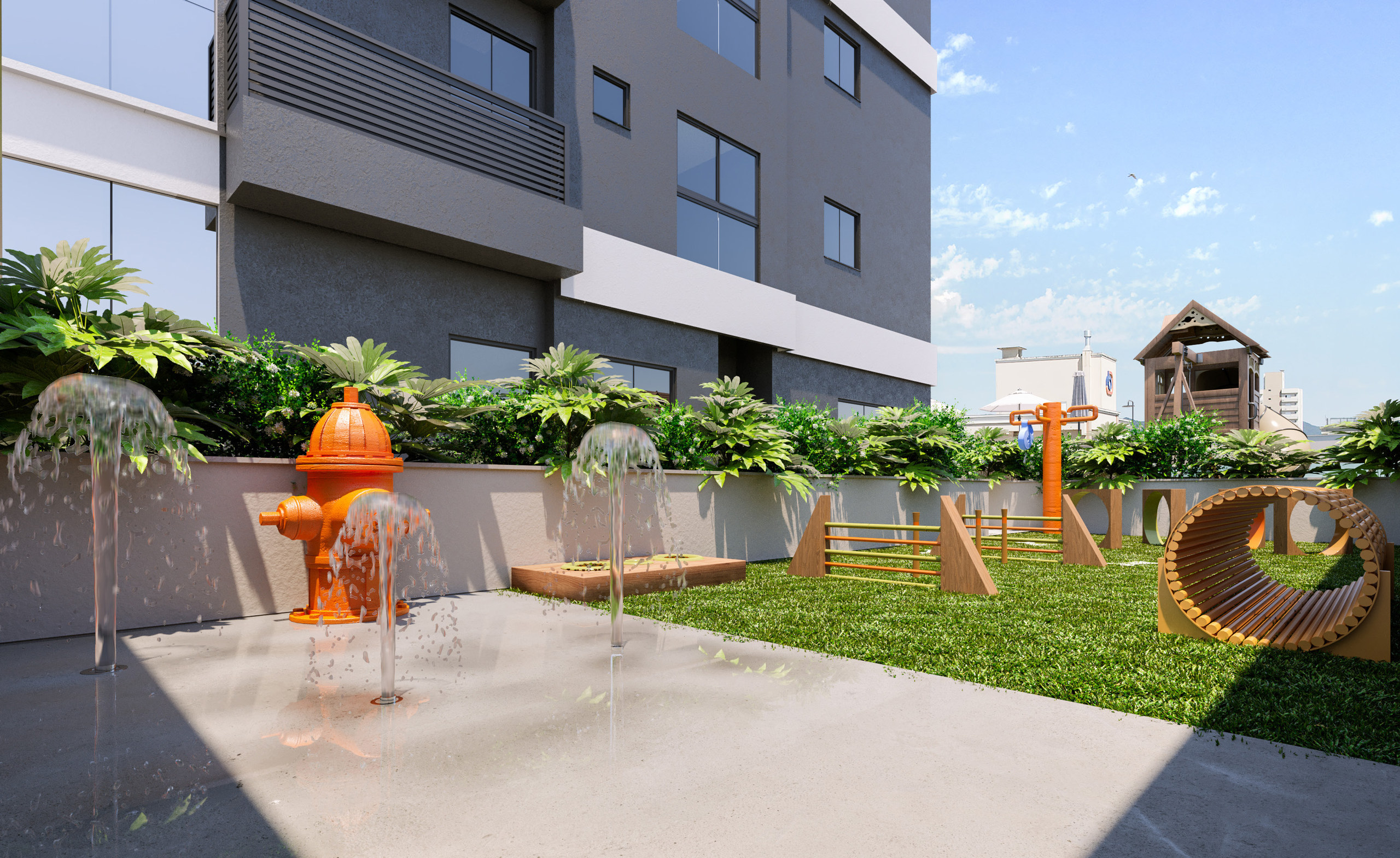 The Plaza Residence — Pet place, G Construtora, Balneário Perequê, Porto Belo SC The Plaza Residence — Pet place, G Construtora, Balneário Perequê, Porto Belo SC