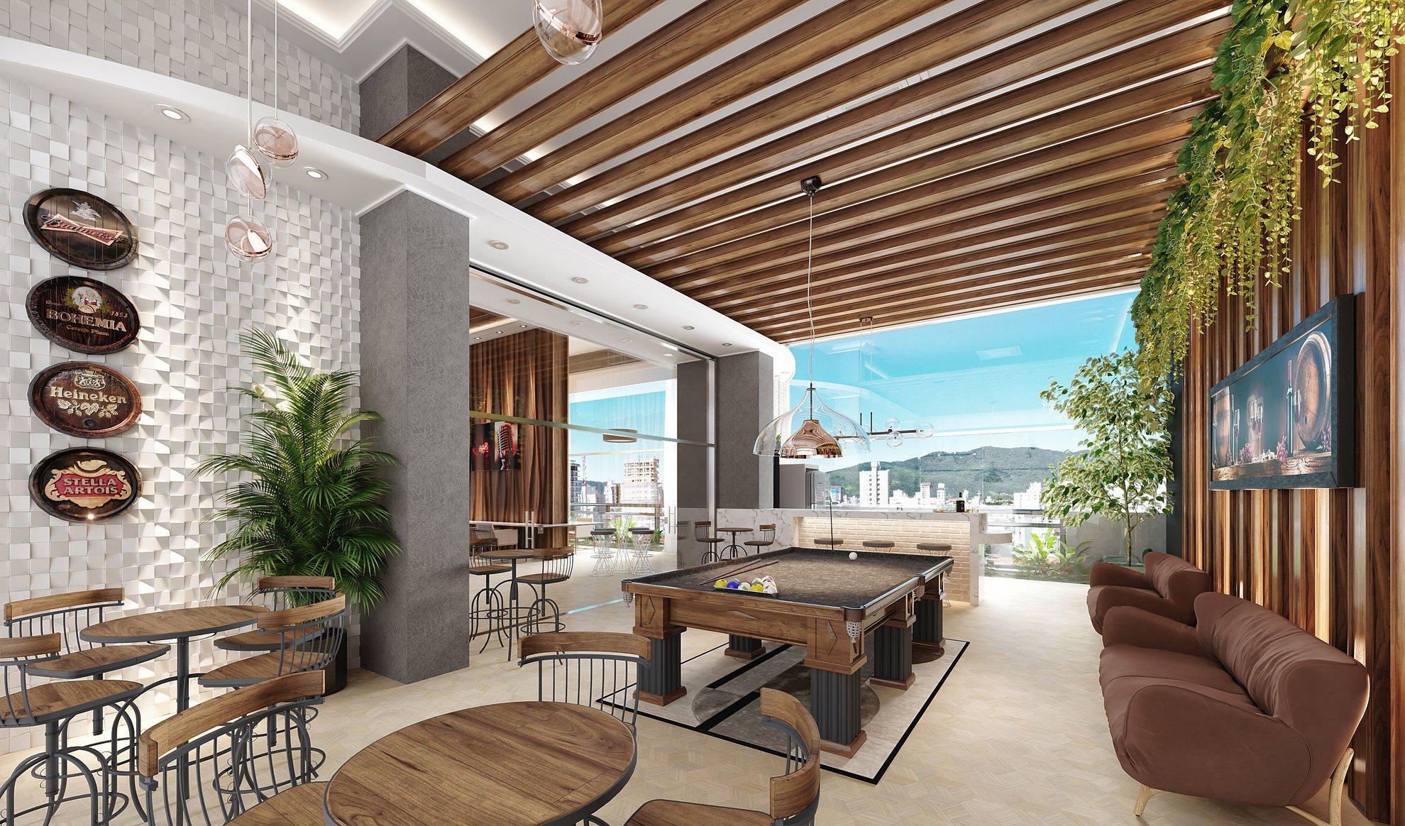 The Porto Plaza — fachada e renders 16, Profor Construtora e Incorporadora, Balneário Perequê, Porto Belo SC
