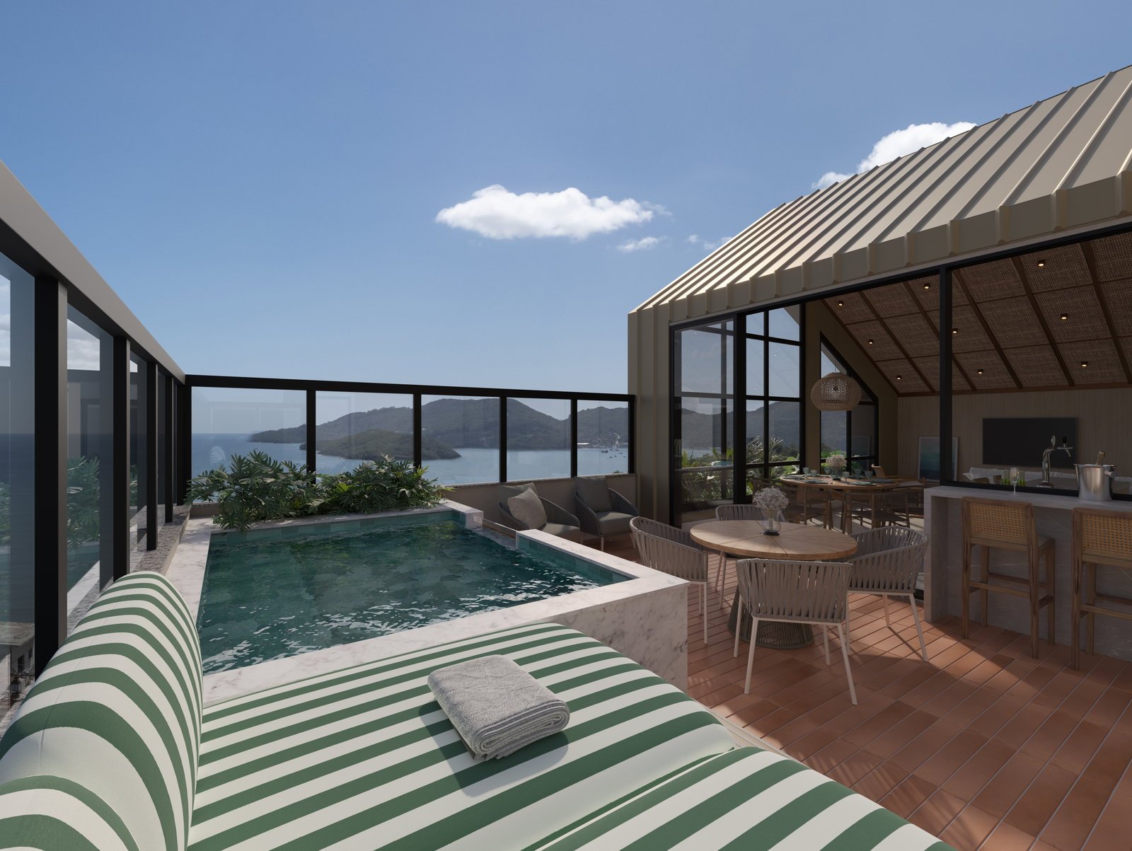 Tívoli Residence — cap tiv casa piscina angulo ef, Capitali Construtora, Balneário Perequê, Porto Belo SC
