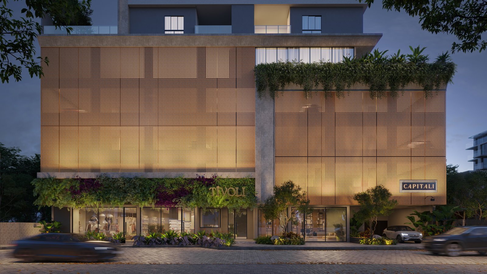 Tívoli Residence — emb frente, Capitali Construtora, Balneário Perequê, Porto Belo SC