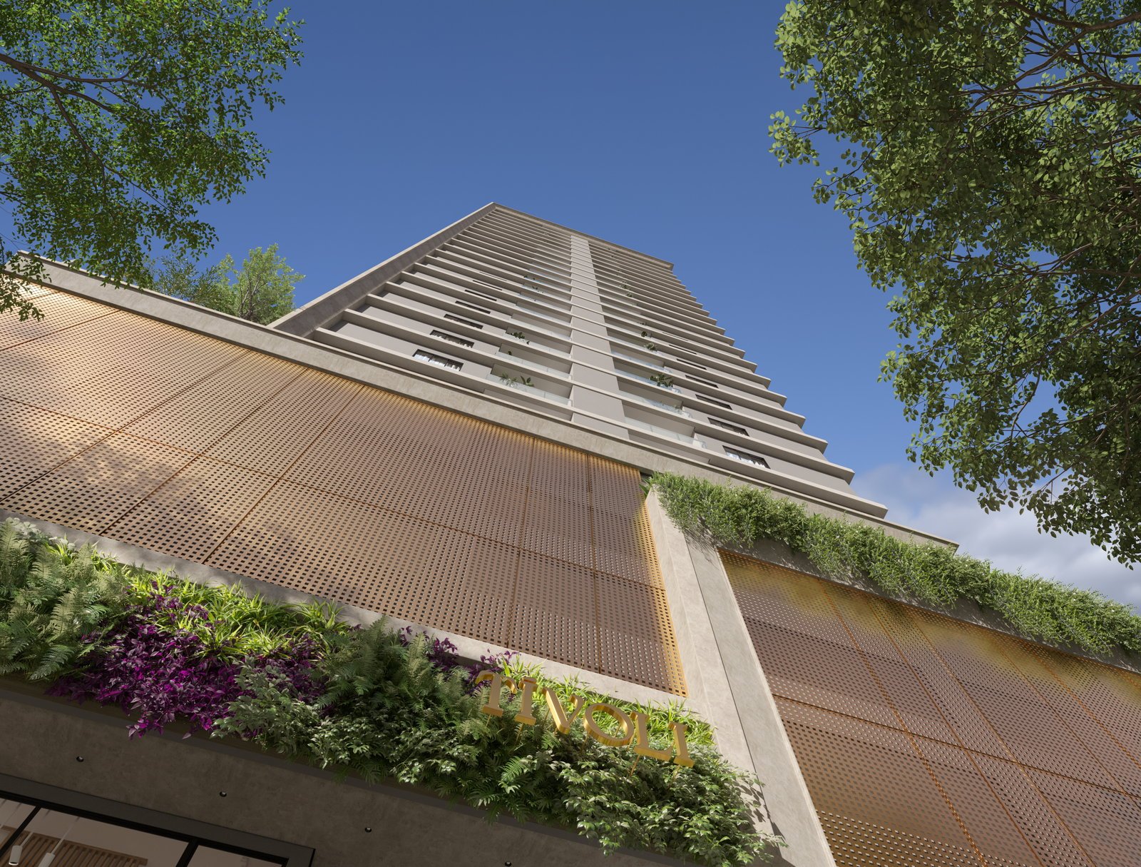 Tívoli Residence — fachada e renders 2, Capitali Construtora, Balneário Perequê, Porto Belo SC
