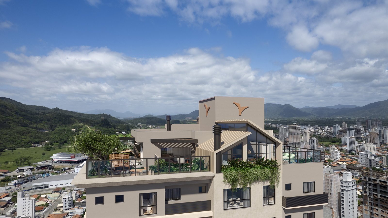 Tívoli Residence — rooftop casa da piscina, Capitali Construtora, Balneário Perequê, Porto Belo SC