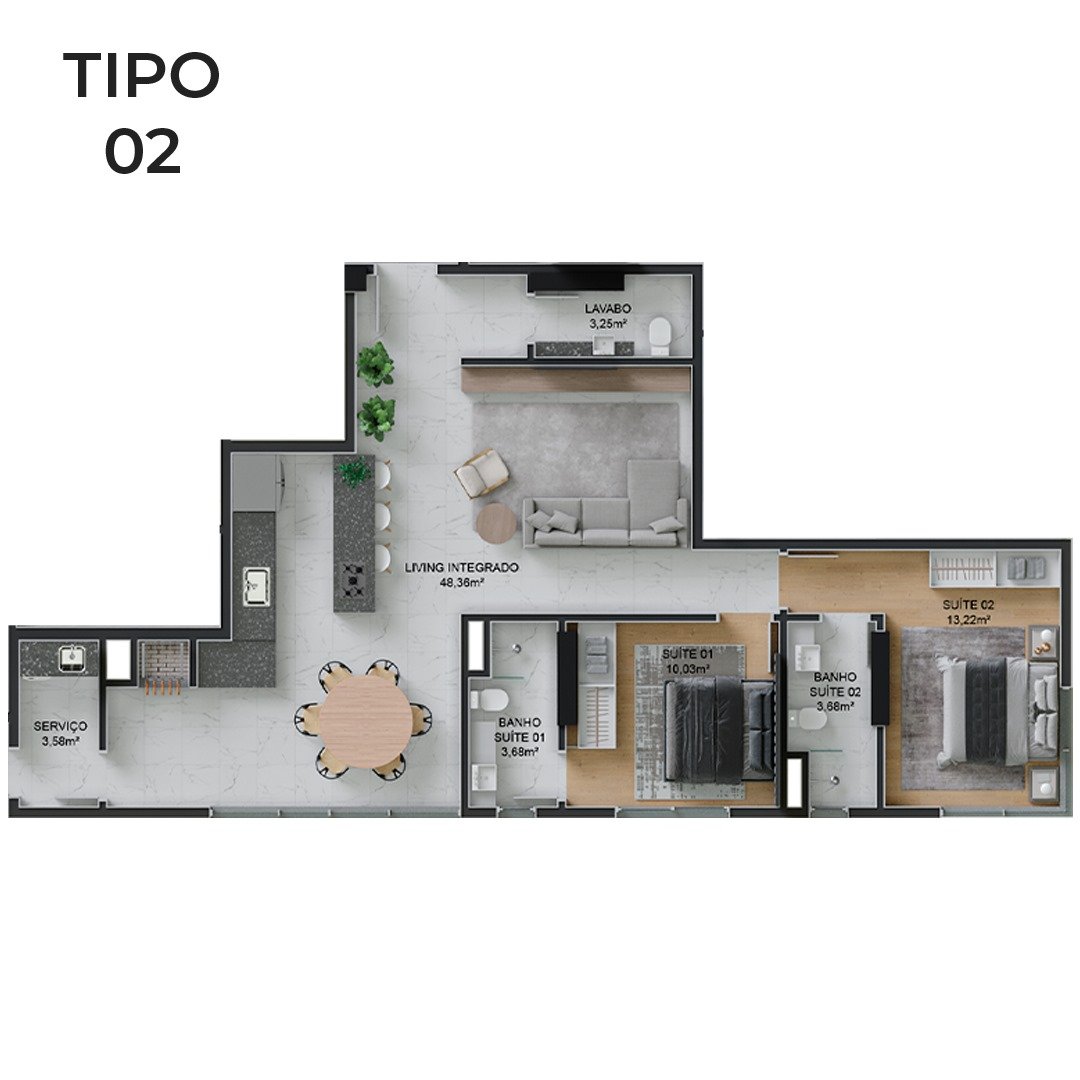 Toronto Palace — planta e tipologias 11, Vitra Empreendimentos, Balneário Perequê, Porto Belo SC Toronto Palace — planta e tipologias 11, Vitra Empreendimentos, Balneário Perequê, Porto Belo SC