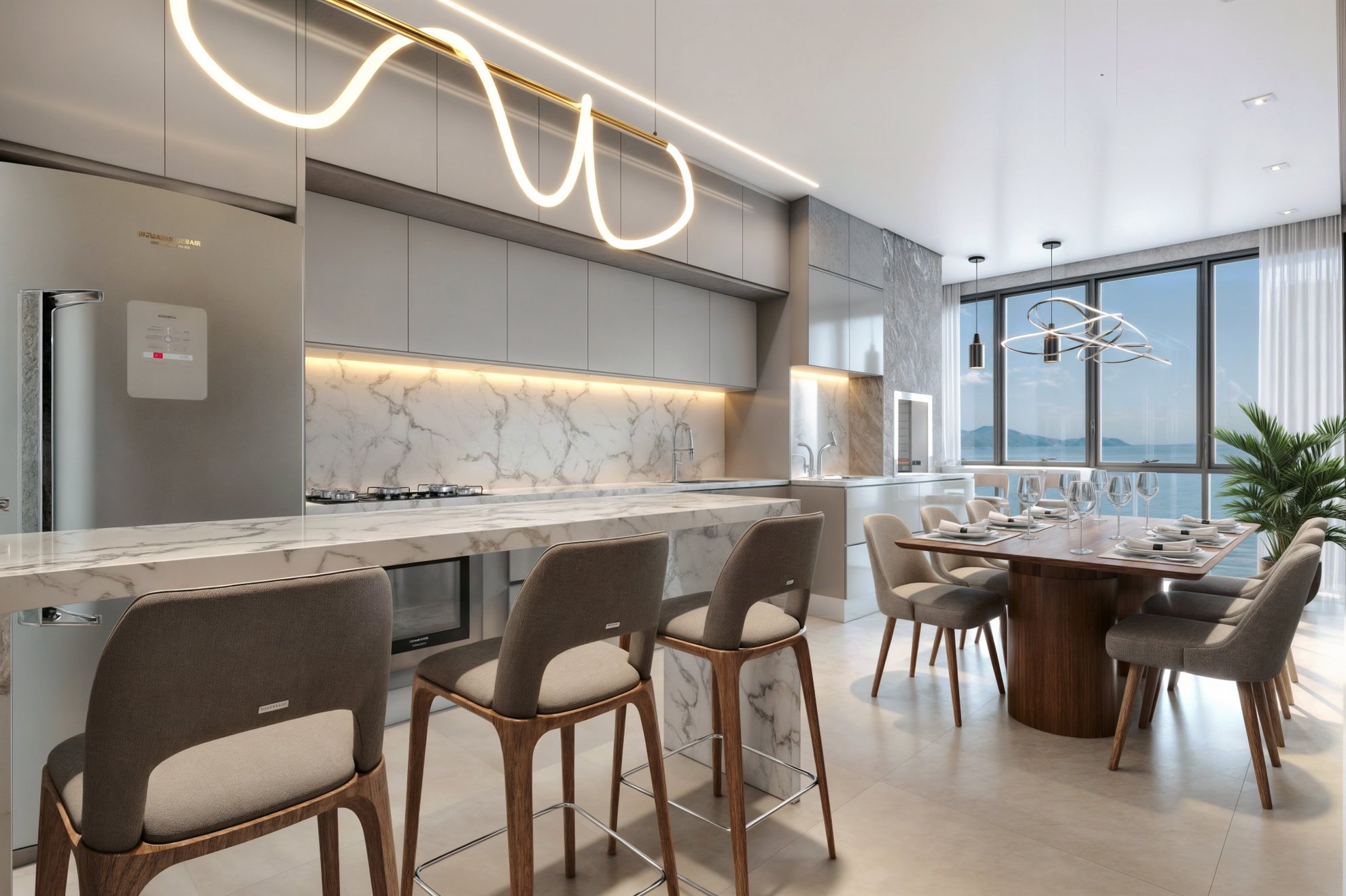 Triton Skyhomes — living apto cam a 4, Montclass Empreendimentos, Balneário Perequê, Porto Belo SC Triton Skyhomes — living apto cam a 4, Montclass Empreendimentos, Balneário Perequê, Porto Belo SC