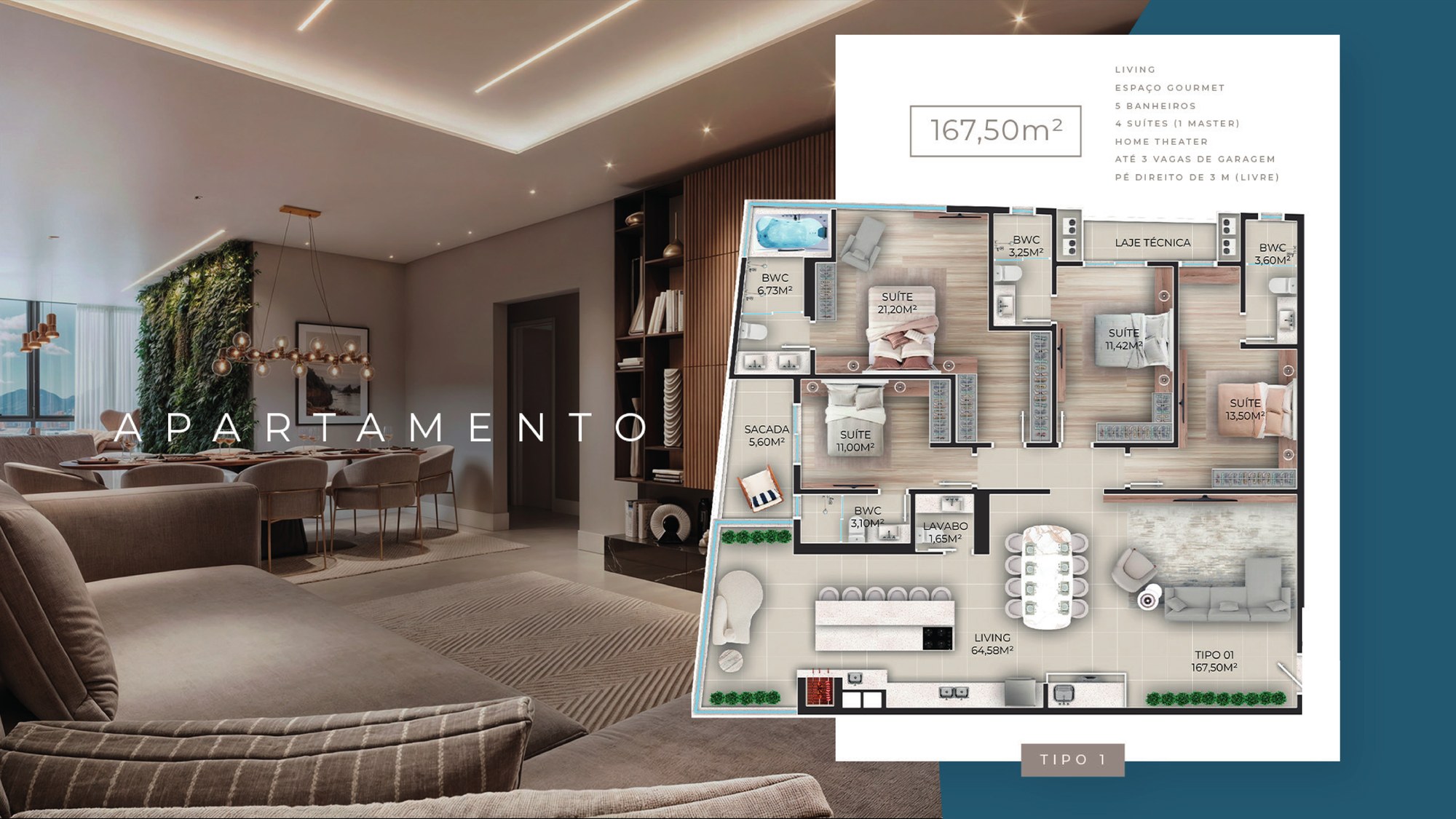 Triton Skyhomes — planta e tipologias 1, Montclass Empreendimentos, Balneário Perequê, Porto Belo SC Triton Skyhomes — planta e tipologias 1, Montclass Empreendimentos, Balneário Perequê, Porto Belo SC