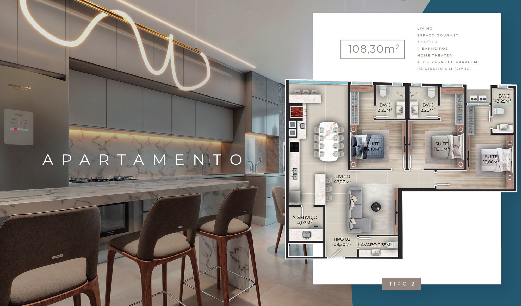 Triton Skyhomes — planta e tipologias 2, Montclass Empreendimentos, Balneário Perequê, Porto Belo SC Triton Skyhomes — planta e tipologias 2, Montclass Empreendimentos, Balneário Perequê, Porto Belo SC