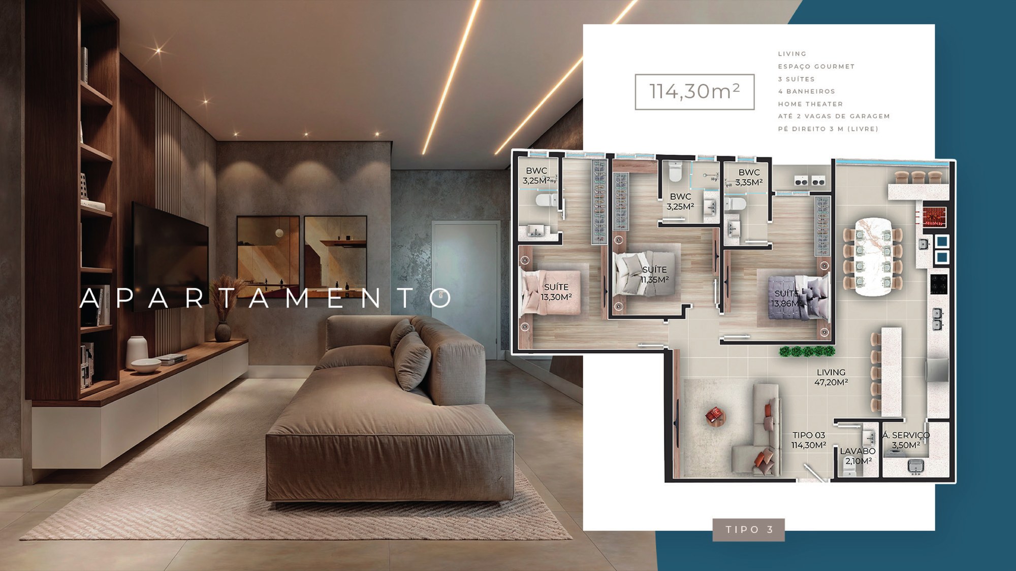 Triton Skyhomes — planta e tipologias 3, Montclass Empreendimentos, Balneário Perequê, Porto Belo SC Triton Skyhomes — planta e tipologias 3, Montclass Empreendimentos, Balneário Perequê, Porto Belo SC