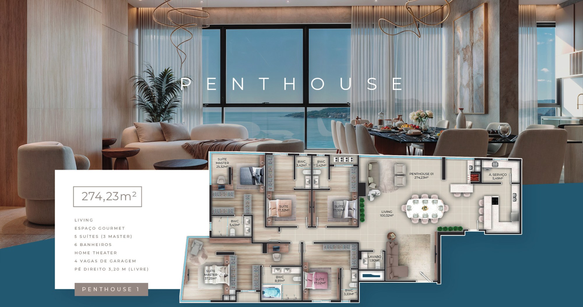 Triton Skyhomes — planta e tipologias 5, Montclass Empreendimentos, Balneário Perequê, Porto Belo SC Triton Skyhomes — planta e tipologias 5, Montclass Empreendimentos, Balneário Perequê, Porto Belo SC