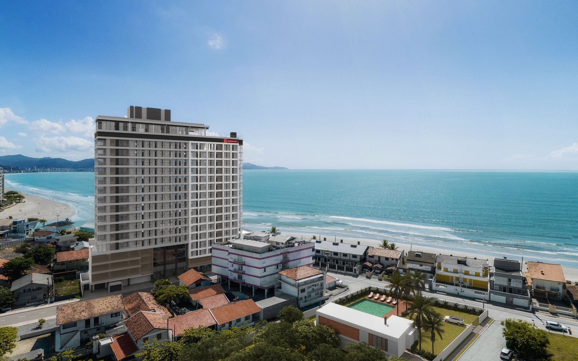 Unic — fachada e renders 1, Zimmermann Construtora, Balneário Perequê, Porto Belo SC Unic — fachada e renders 1, Zimmermann Construtora, Balneário Perequê, Porto Belo SC