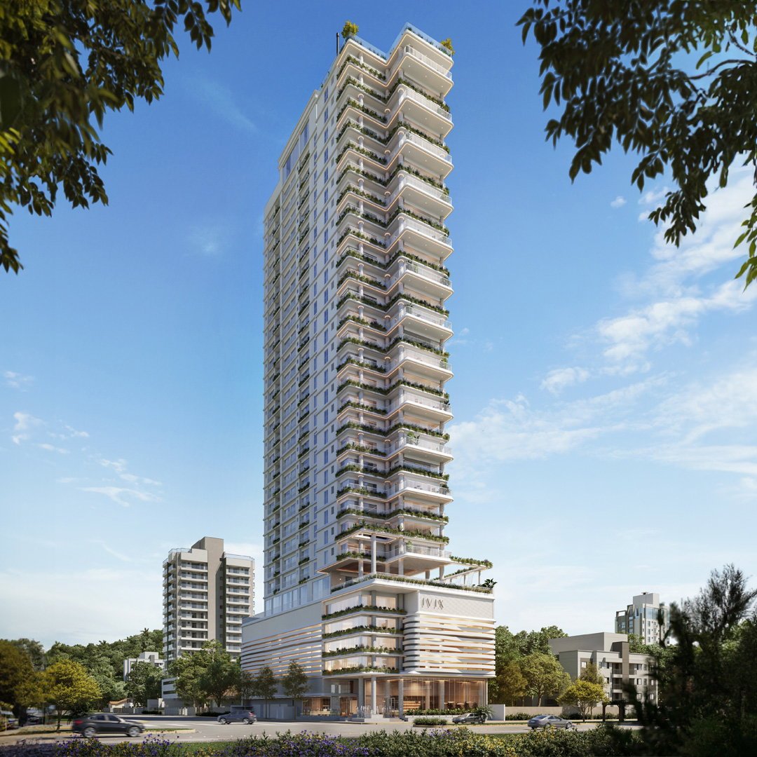 Velta — fachada, IVIX Empreendimentos, Balneário Perequê, Porto Belo SC Velta — fachada, IVIX Empreendimentos, Balneário Perequê, Porto Belo SC