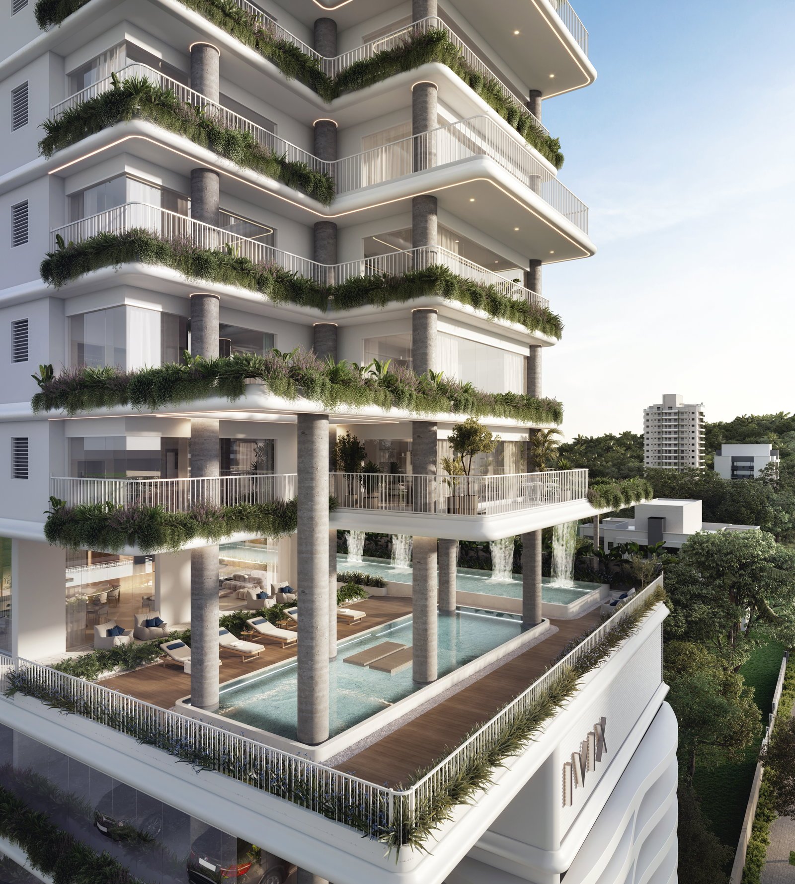 Velta — piscina 4, IVIX Empreendimentos, Balneário Perequê, Porto Belo SC Velta — piscina 4, IVIX Empreendimentos, Balneário Perequê, Porto Belo SC