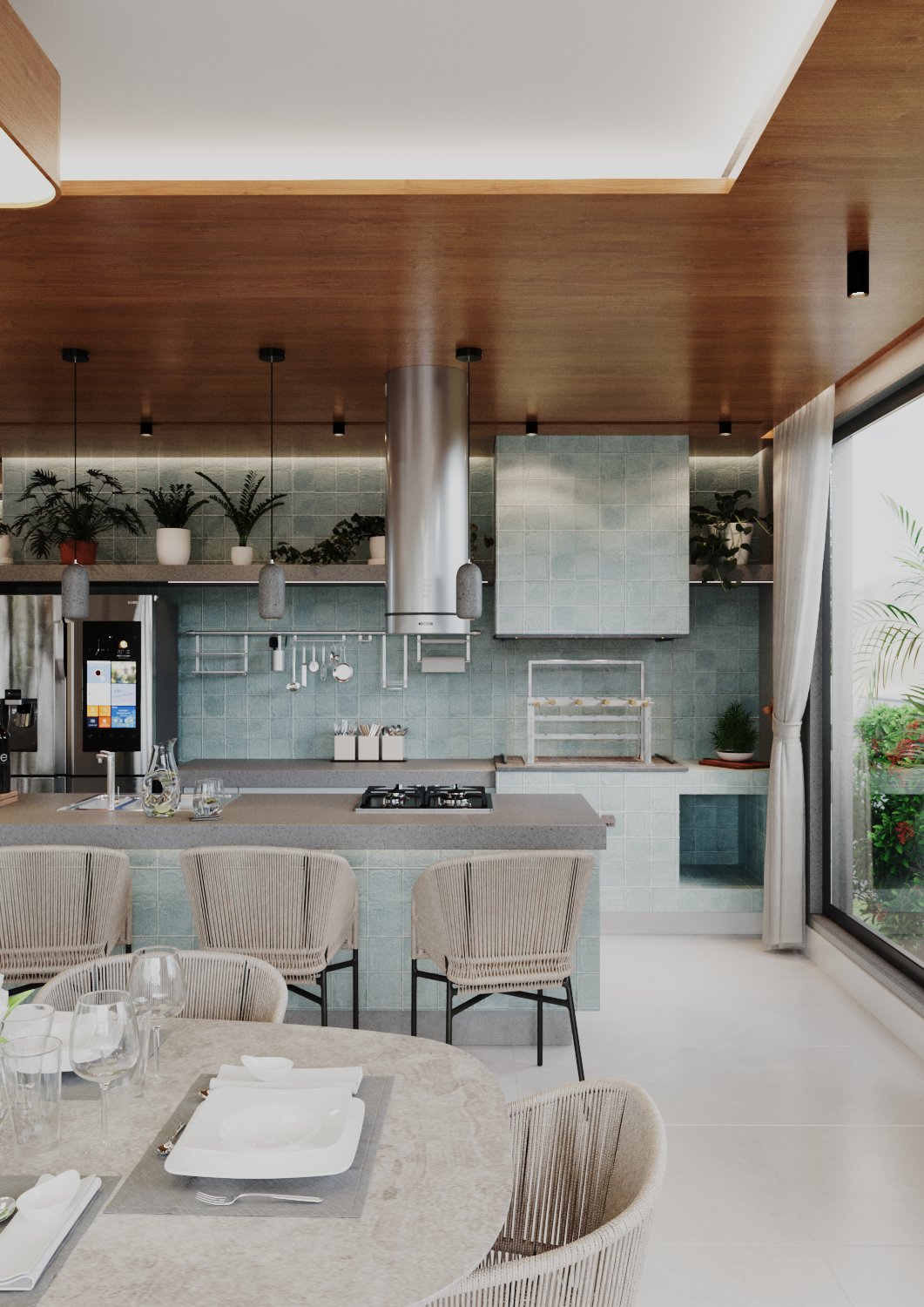 Villa Helena Residence — Cozinha gourmet, Staff, Balneário Perequê, Porto Belo SC