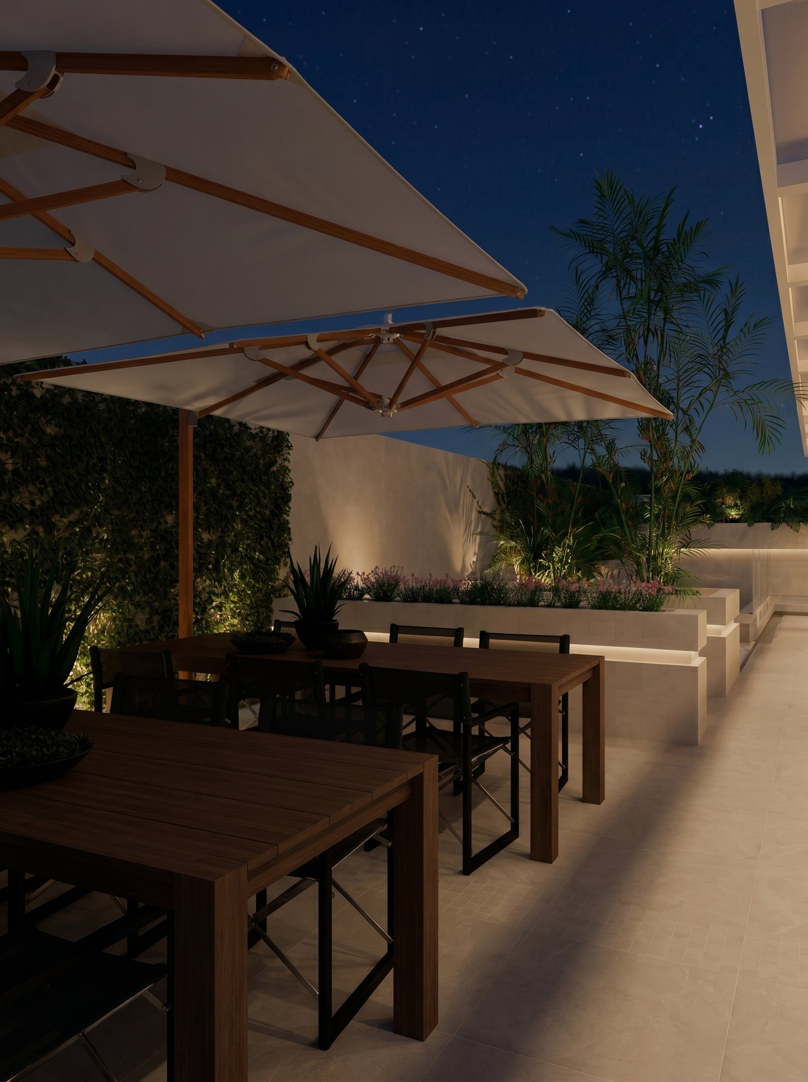 Villa Helena Residence — Gourmet externo noturno, Staff, Balneário Perequê, Porto Belo SC