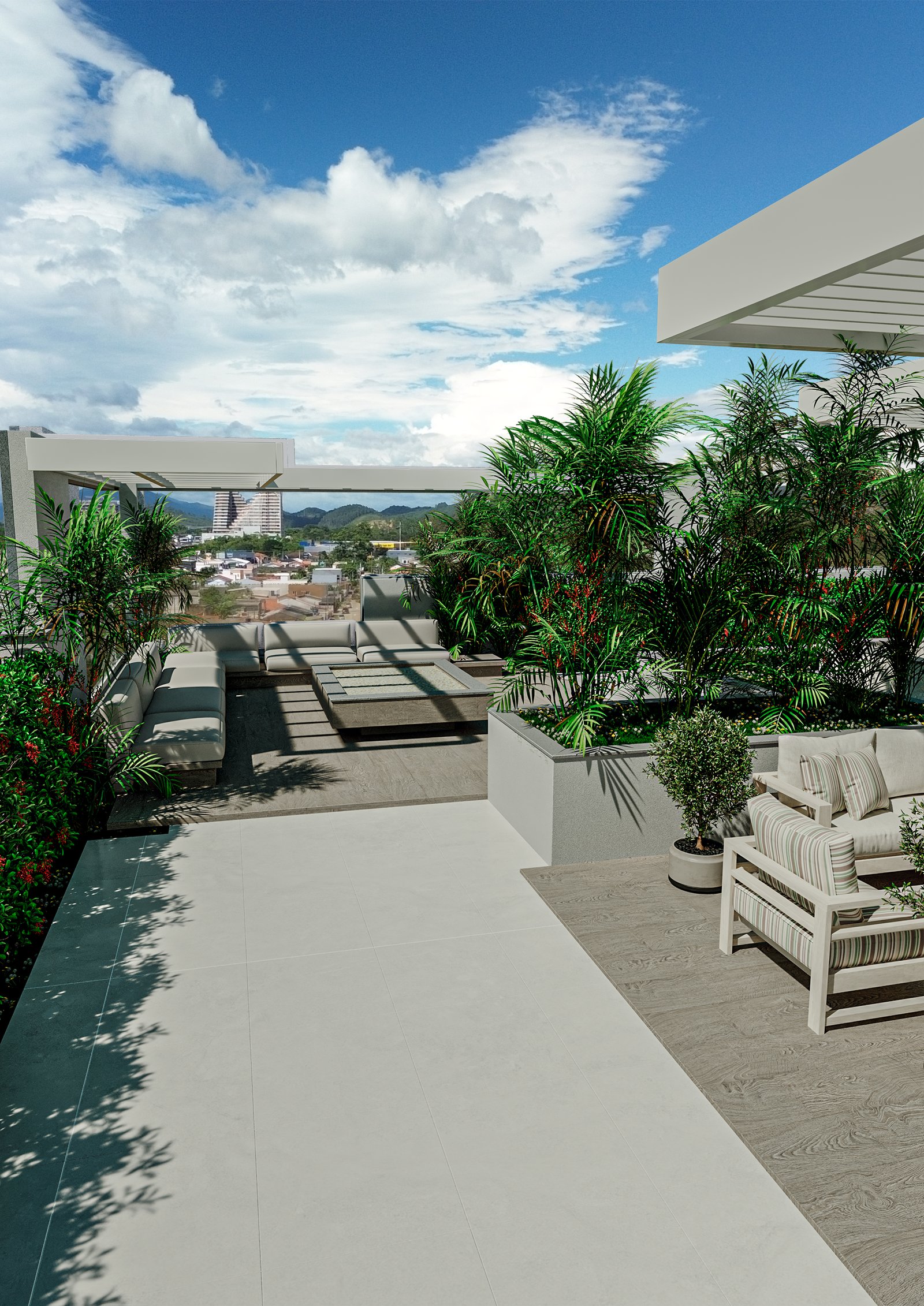 Villa Helena Residence — Rooftop deck dia, Staff, Balneário Perequê, Porto Belo SC