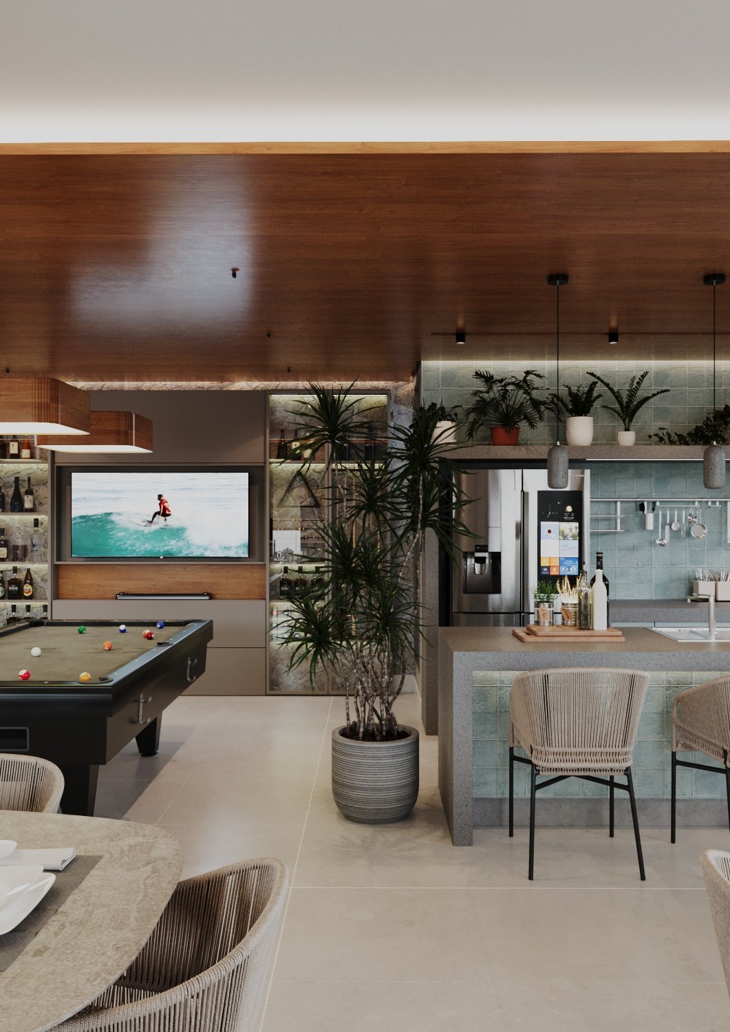 Villa Helena Residence — Salao de jogos bar, Staff, Balneário Perequê, Porto Belo SC