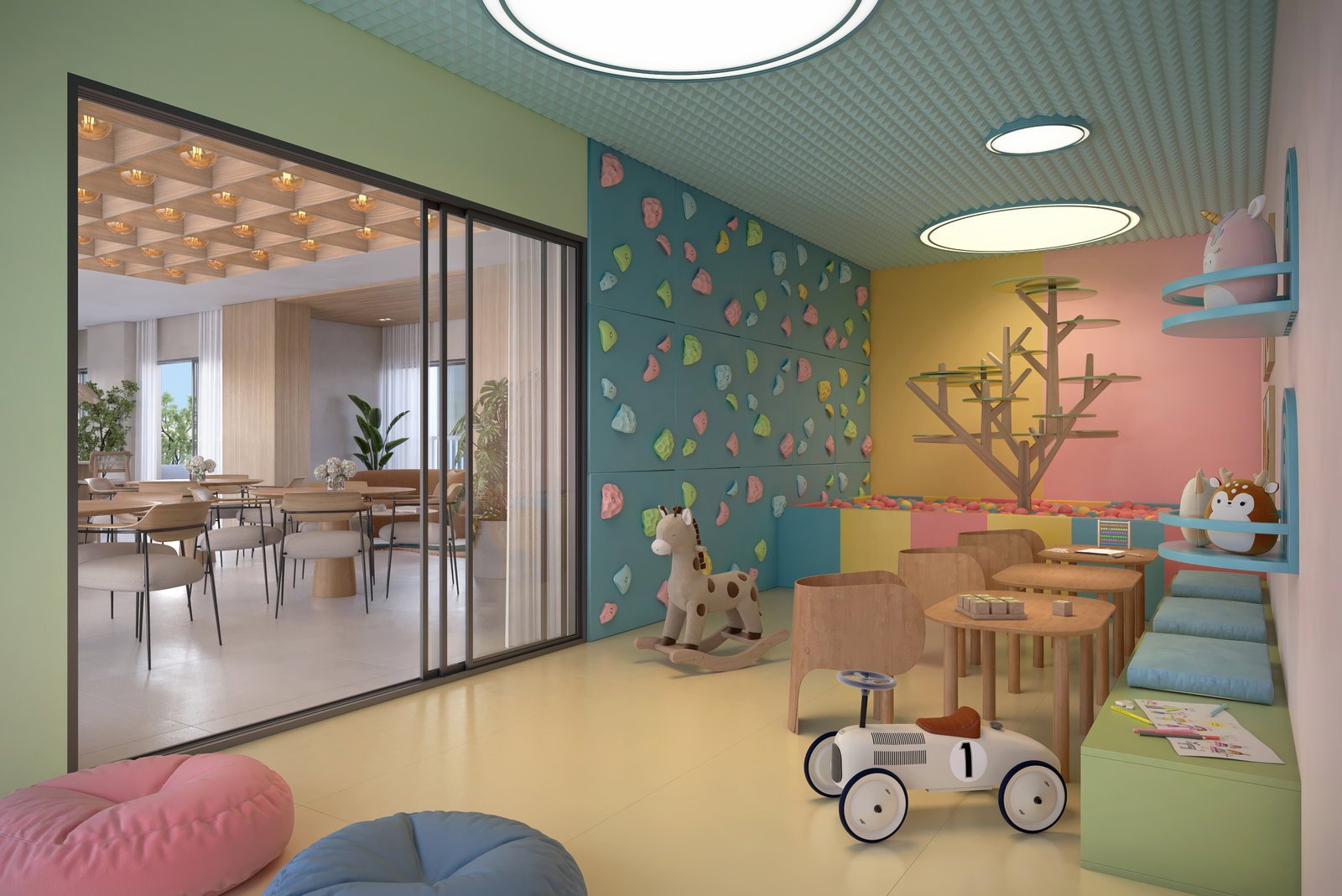 Villa Lobos Residencial — brinquedoteca, Brasin Empreendimentos, Balneário Perequê, Porto Belo SC