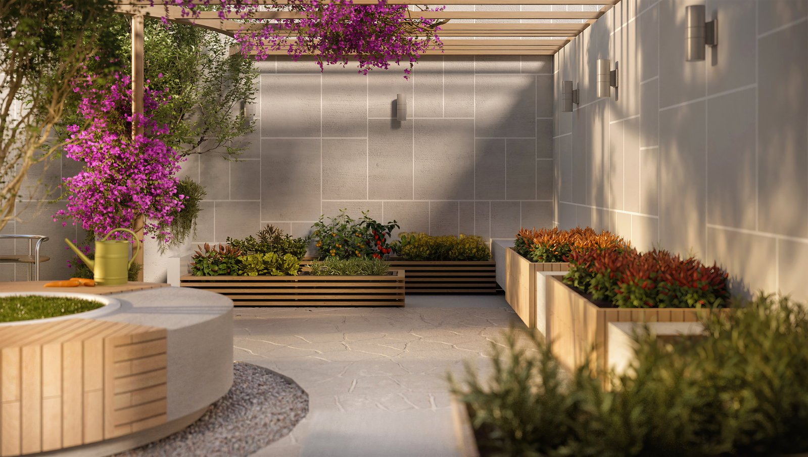 Villa Lobos Residencial — horta jardim, Brasin Empreendimentos, Balneário Perequê, Porto Belo SC
