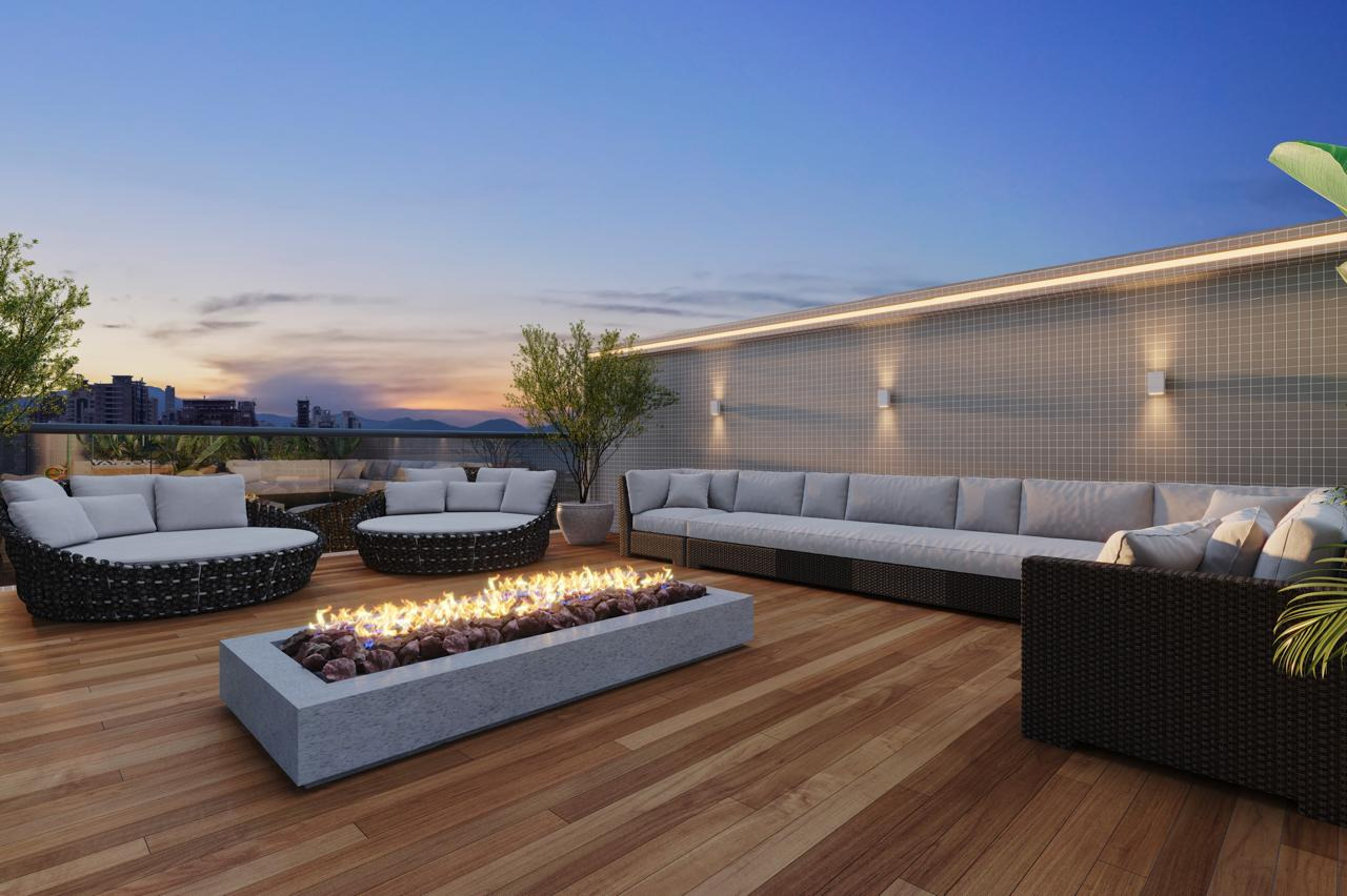 Villa Montemerano — Lounge com fire pit ao pôr do sol, Justus, Balneário Perequê, Porto Belo SC Villa Montemerano — Lounge com fire pit ao pôr do sol, Justus, Balneário Perequê, Porto Belo SC
