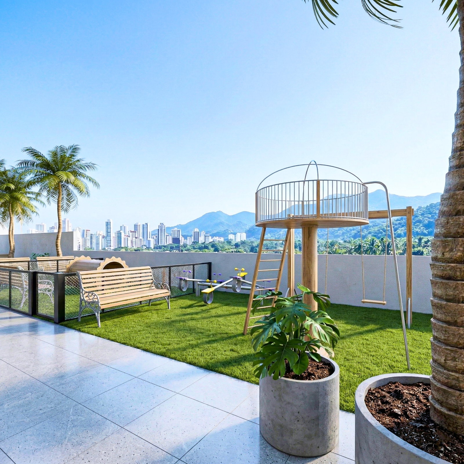 Villaggio Tower — espaco pet rooftop em Porto Belo SC