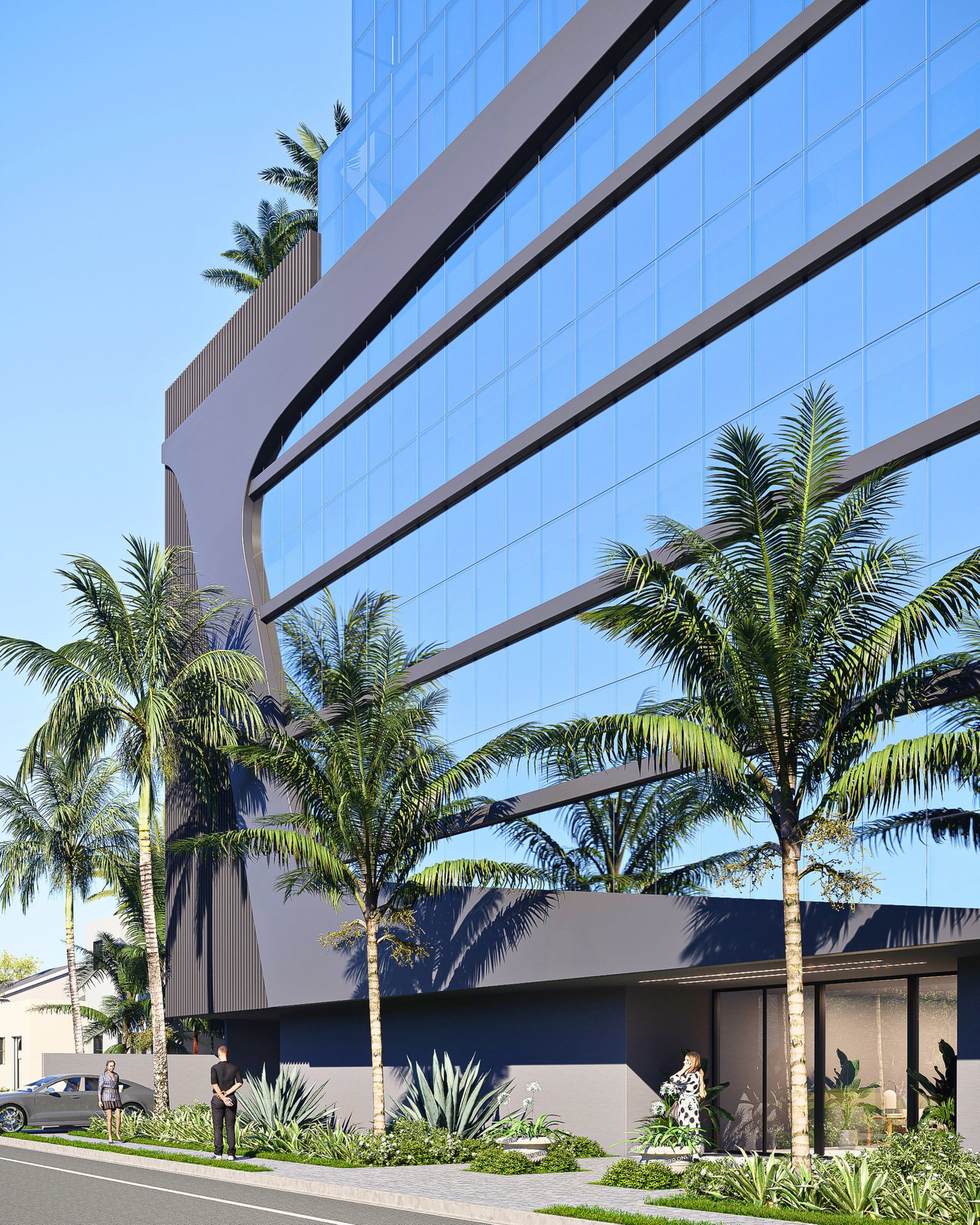 Villaggio Tower — tower fachada perspectiva em Porto Belo SC