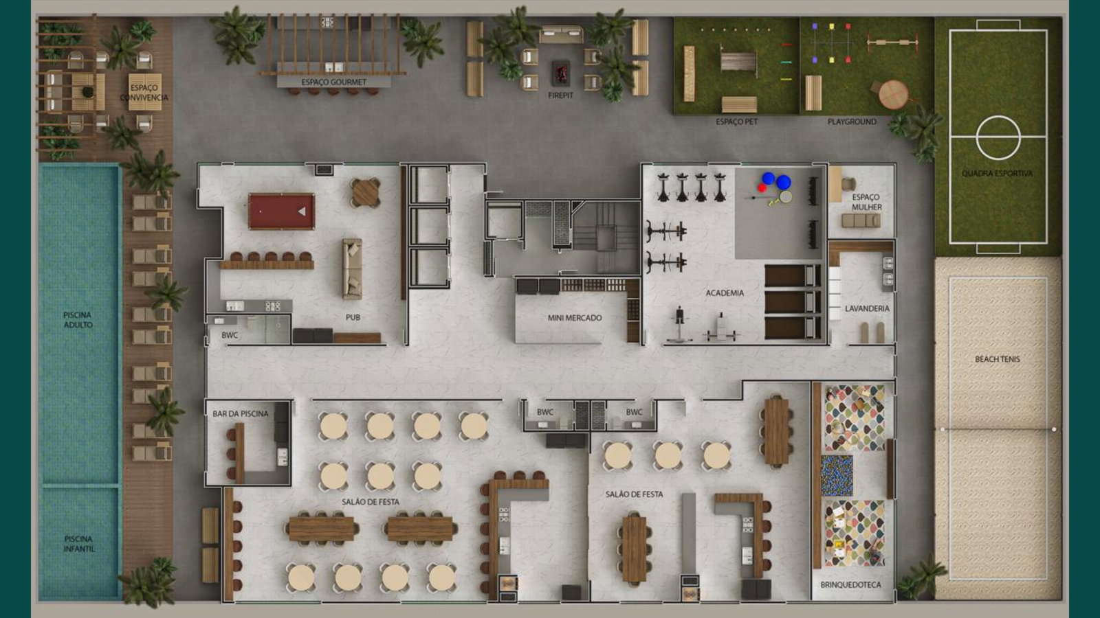Villaggio Tower — planta 1