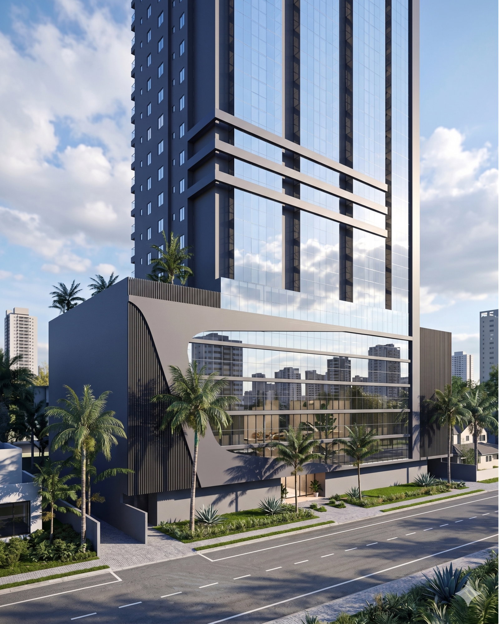 Villaggio Tower — torre vista geral em Porto Belo SC