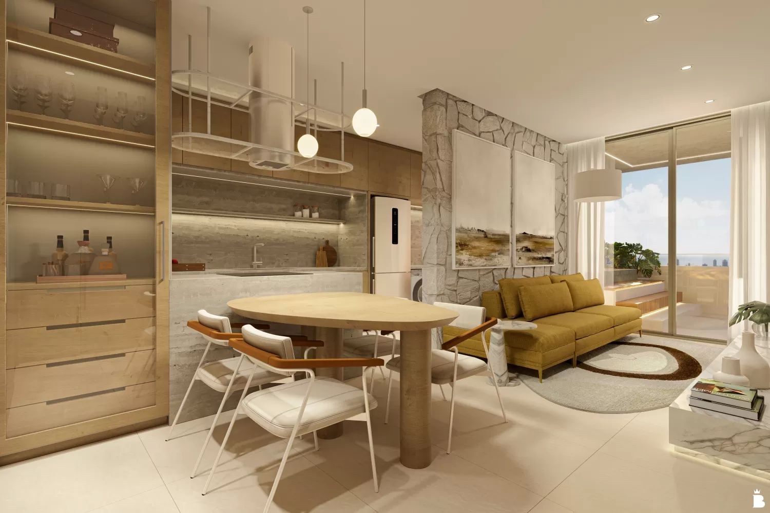 Vivapark Vitta 27 - Torre 1 — Vivapark Vitta 27 - living e jantar do apartamento (imagem ilustrativa), Vivapark Vokkan, Balneário Perequê, Porto Belo SC Vivapark Vitta 27 - Torre 1 — Vivapark Vitta 27 - living e jantar do apartamento (imagem ilustrativa), Vivapark Vokkan, Balneário Perequê, Porto Belo SC